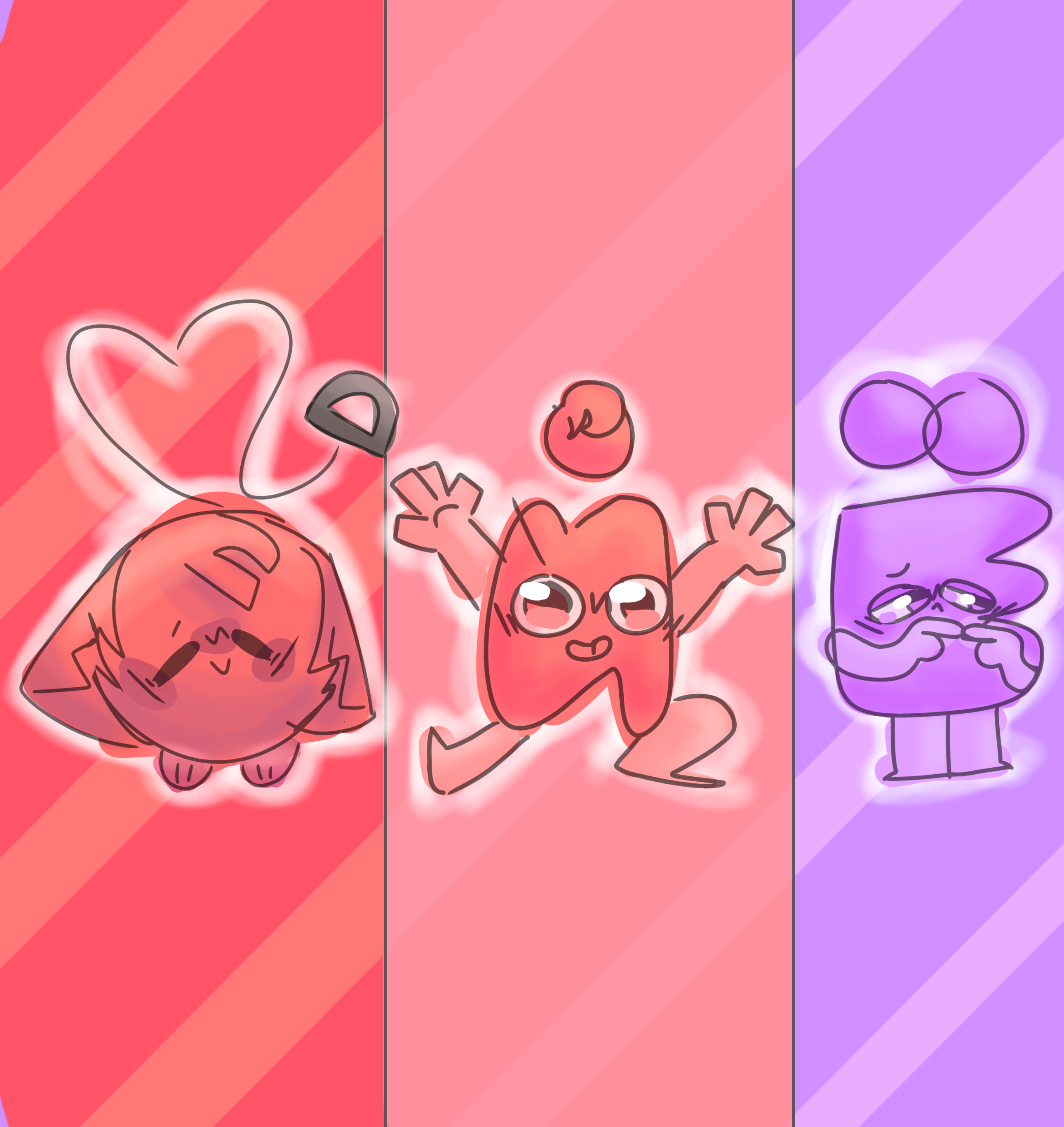 Guess what object show these 3 characters are from for no reason