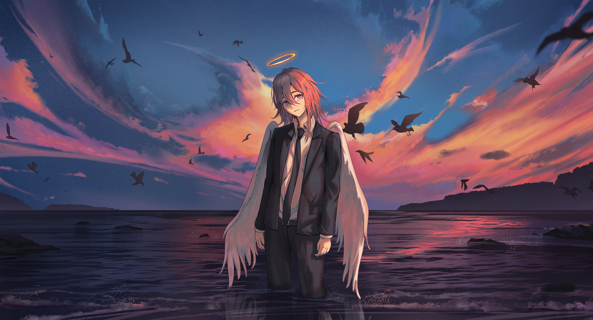 Download Angel Devil (Chainsaw Man) Anime Chainsaw Man HD Wallpaper