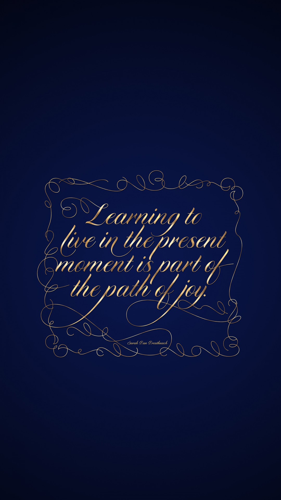 Learning to Live Beautiful Quote Wallpaper
