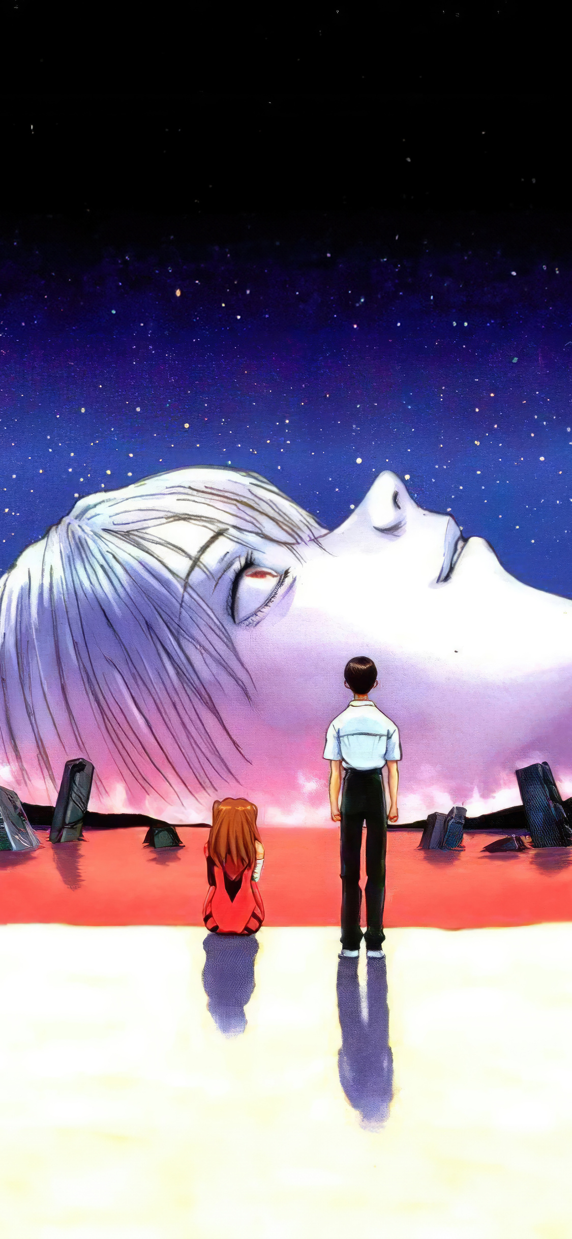 Neon Genesis Evangelion The End Of Evangelion 1997 Poster iPhone XS, iPhone 10, iPhone X , HD 4k Wallpaper, Image, Background, Photos and Picture