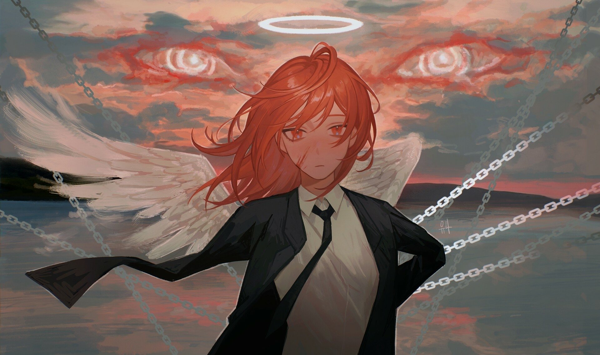 Download Angel Devil (Chainsaw Man) Anime Chainsaw Man HD Wallpaper