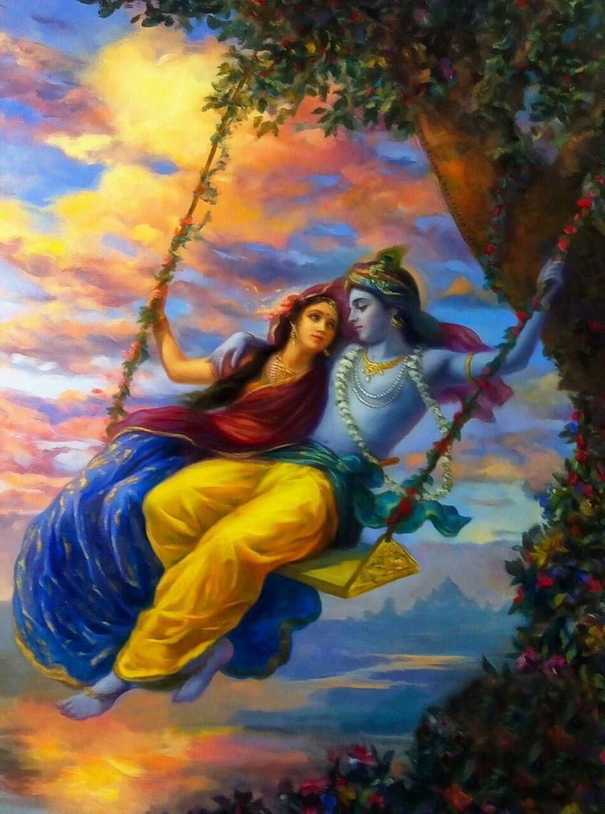 Radha Krishna HD Wallpaper 4k 8