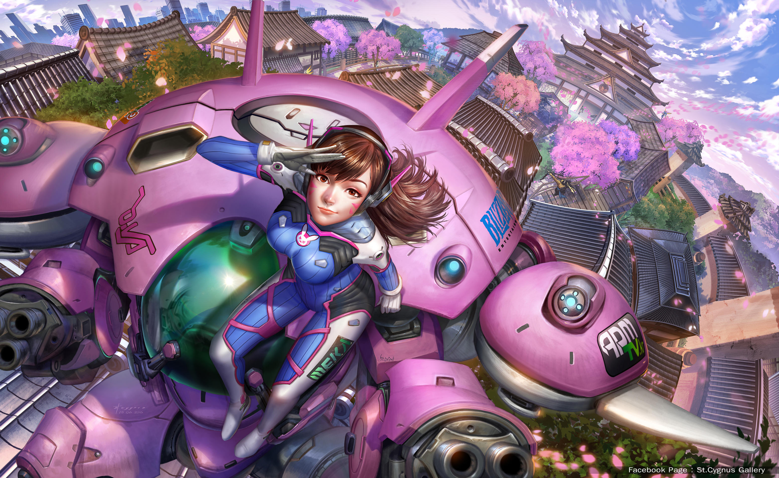 Dva Overwatch 4k Art Wallpaper, HD Games Wallpaper, 4k Wallpaper, Image, Background, Photos and Picture