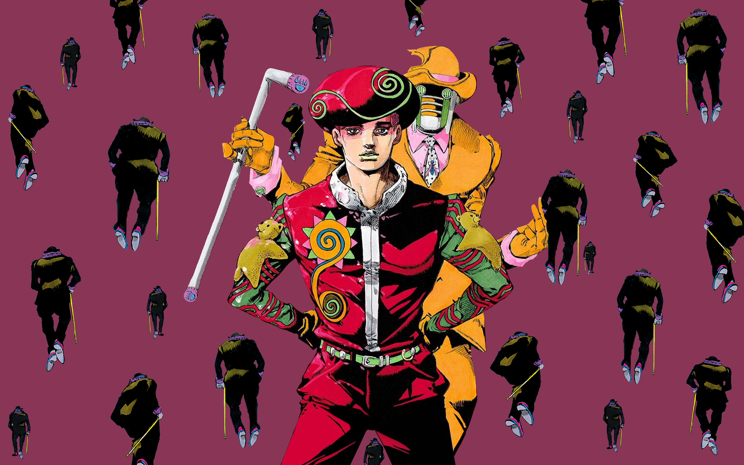 i made some Jojolion Volume 26 Cover wallpaper