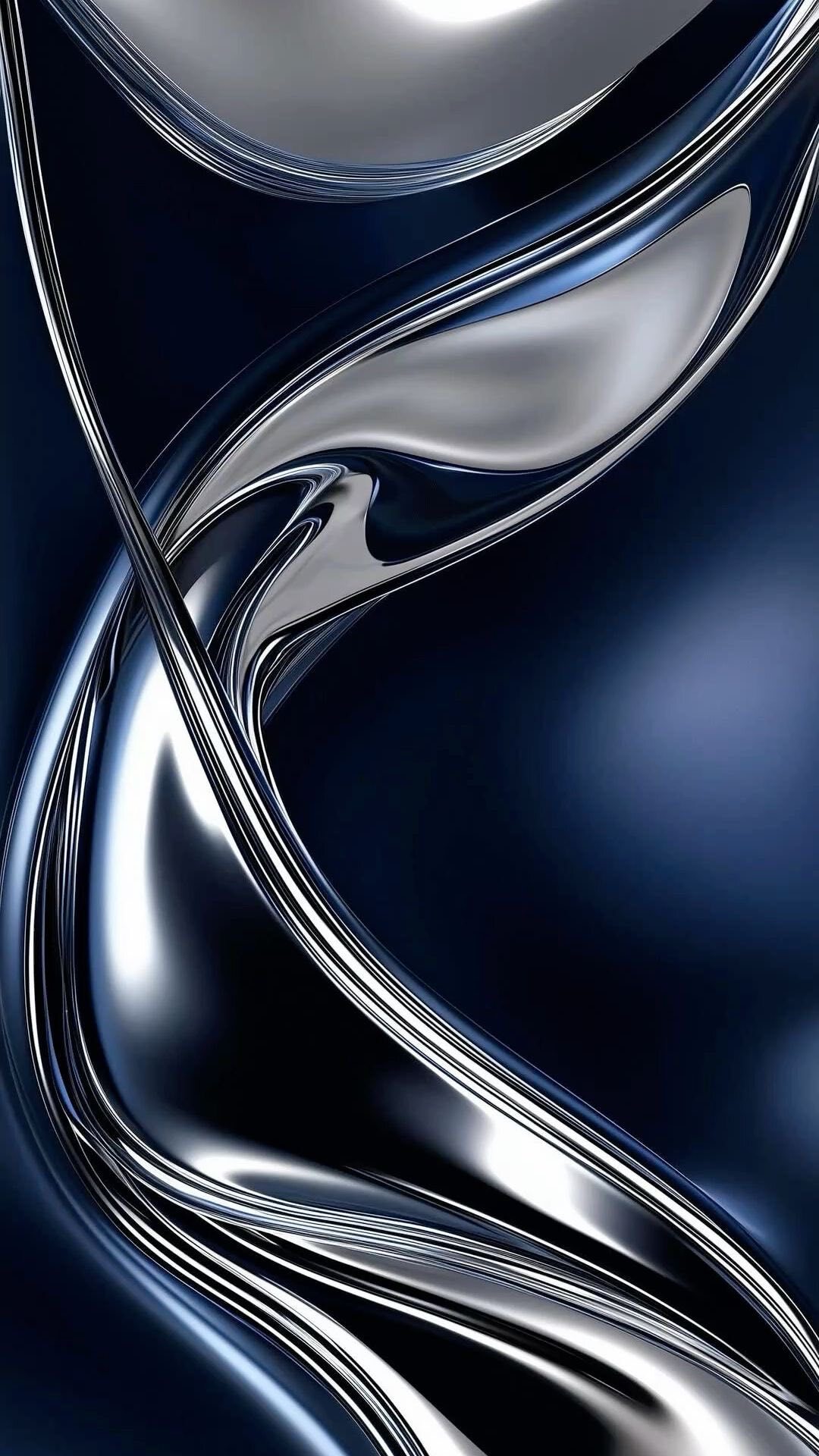 Dark Navy Blue Made For Apple IOS 26 Liquid Glass Most Popular Free Wallpaper For Apple And Android Devices Including Samsung Xiaomi OnePlus