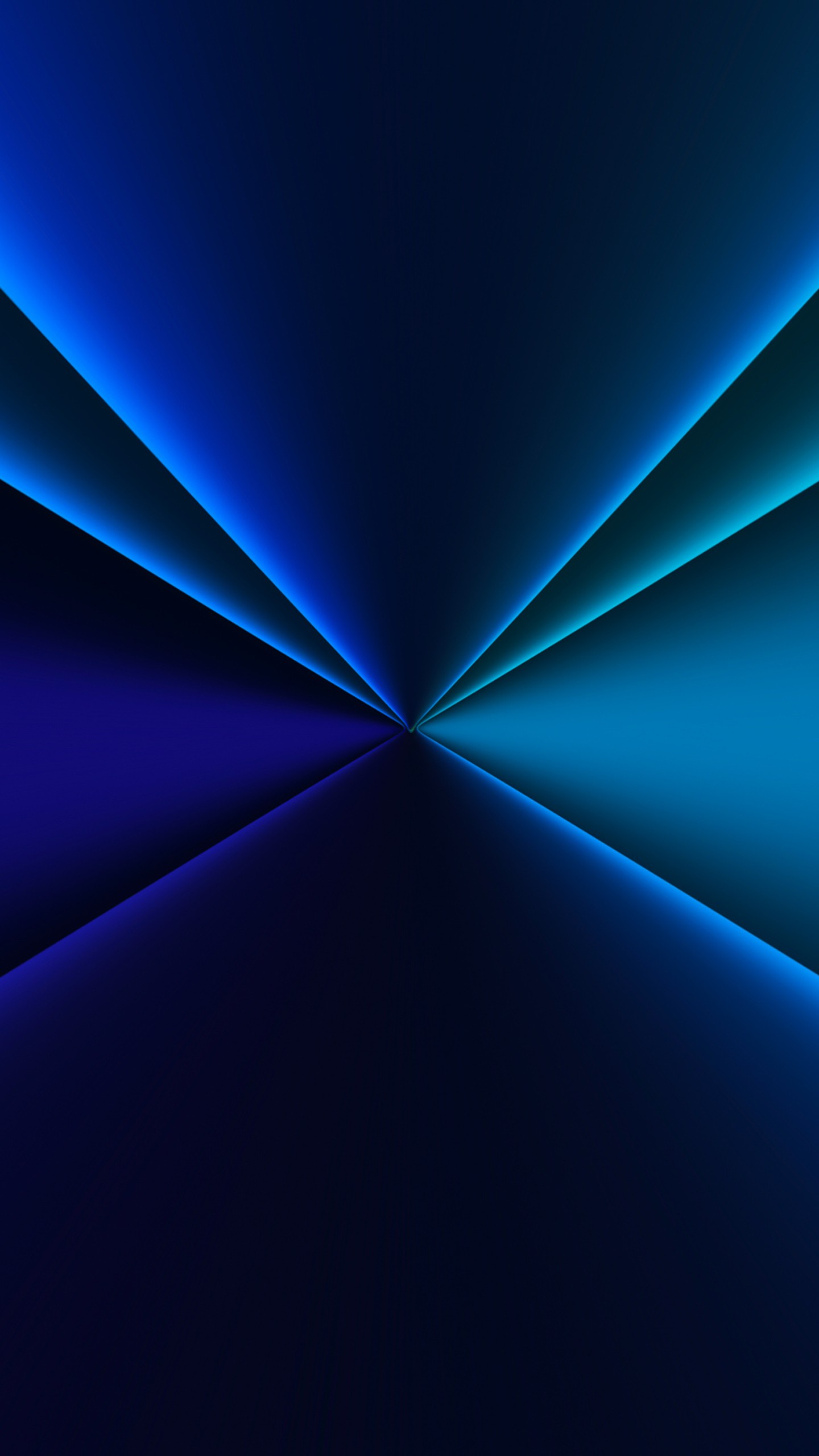 Blue Dark Light Formation 4K HD Abstract Wallpaper
