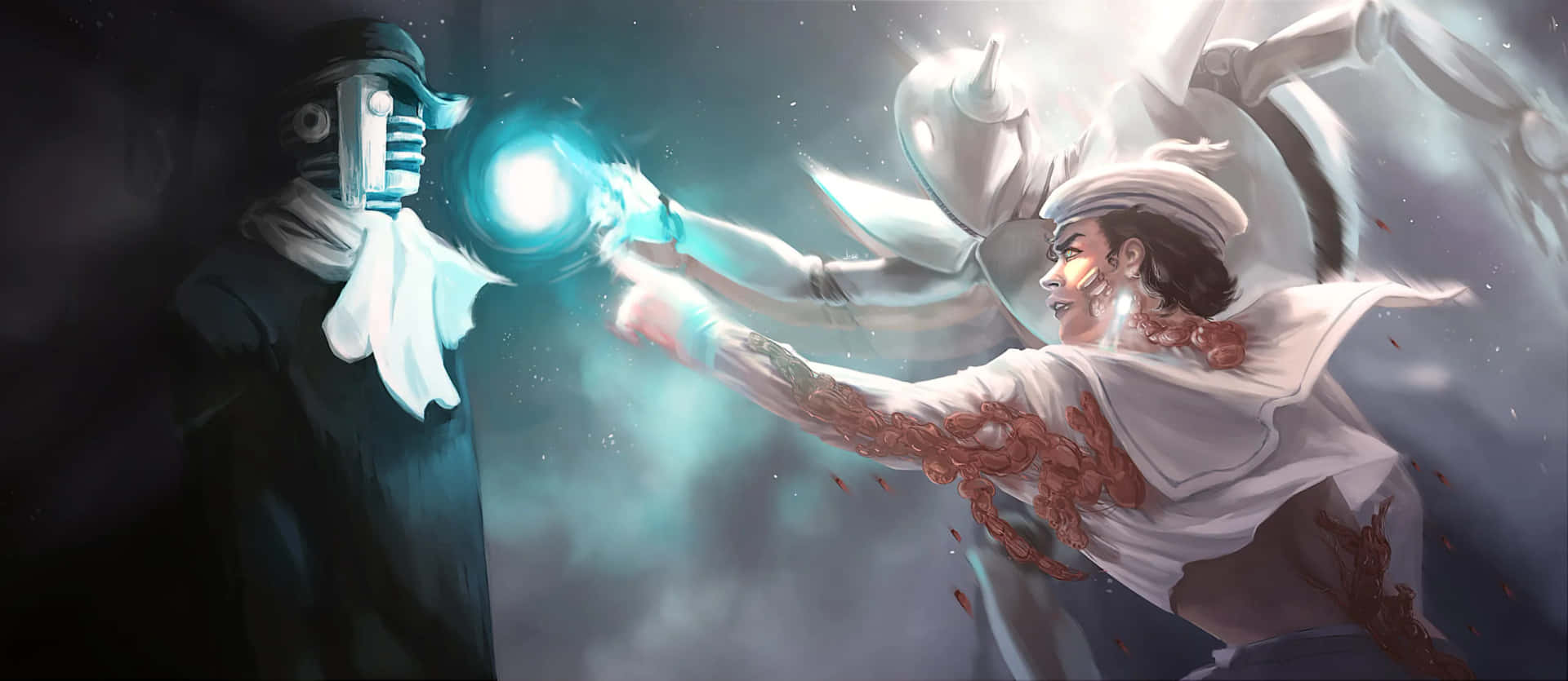 Download Jojolion Manga Character in Action Wallpaper