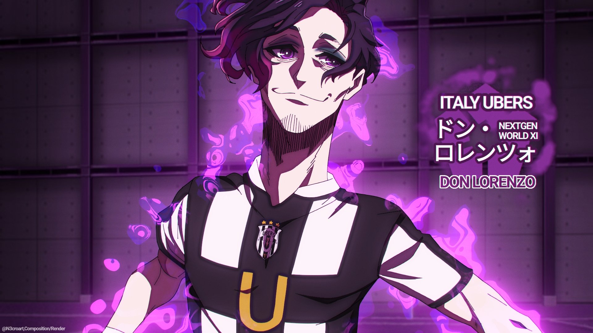 Dorky•Frankie really hope the Ubers uniform in the anime will have yellow accents like I see in so many colorings