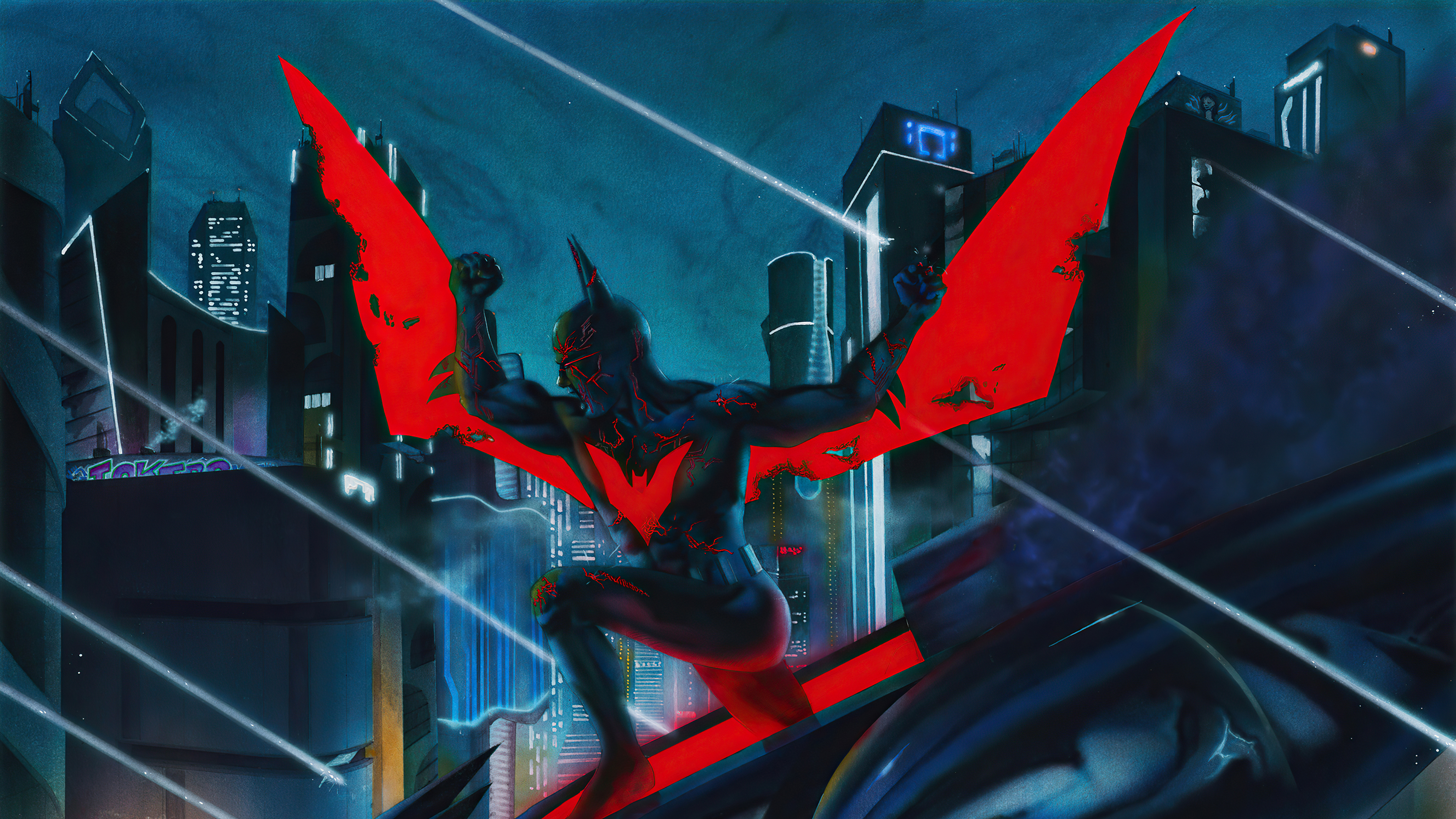 Batman Beyond 2022 Superhero 4K HD Superheroes Wallpaper