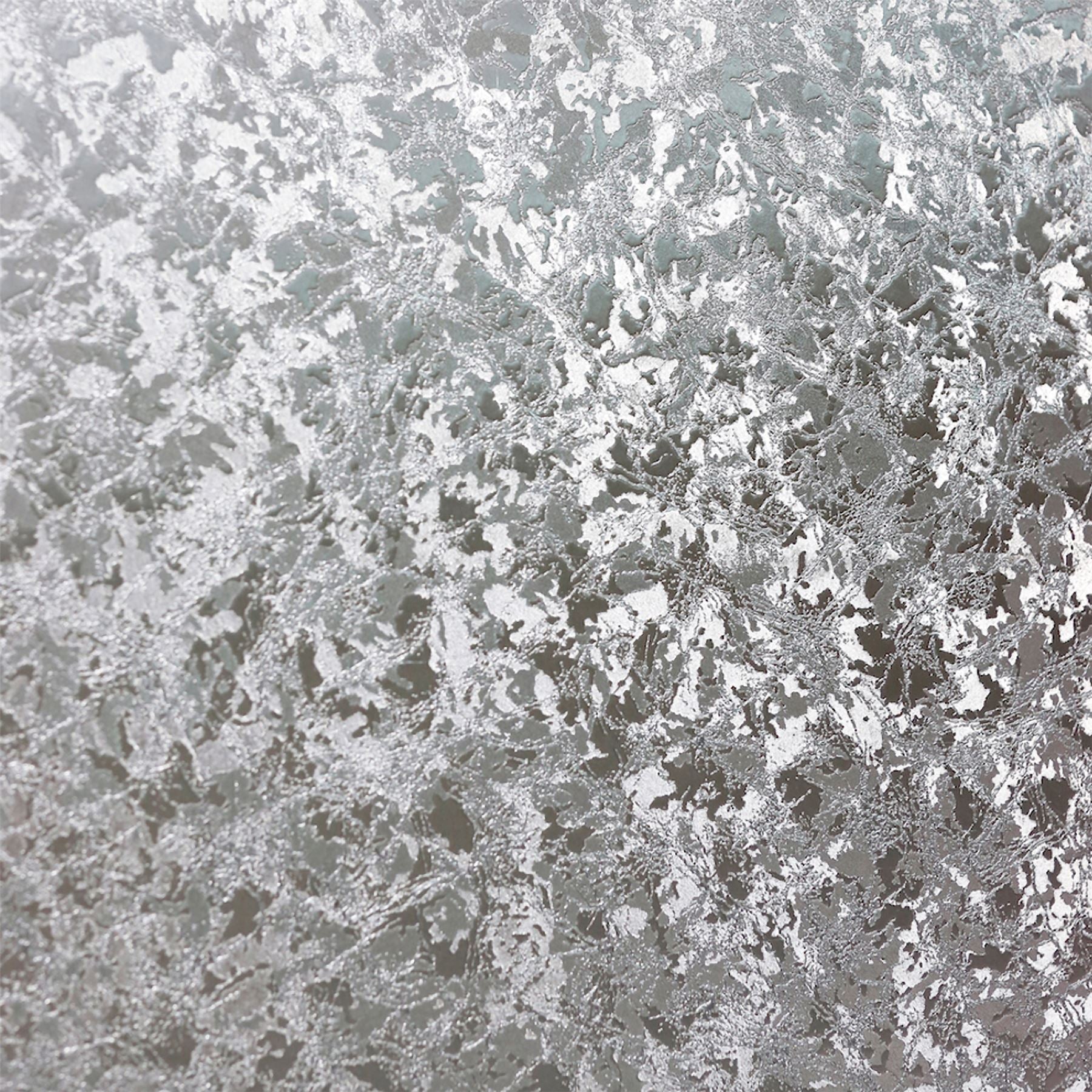 Velvet Crush Foil Silver Wallpaper