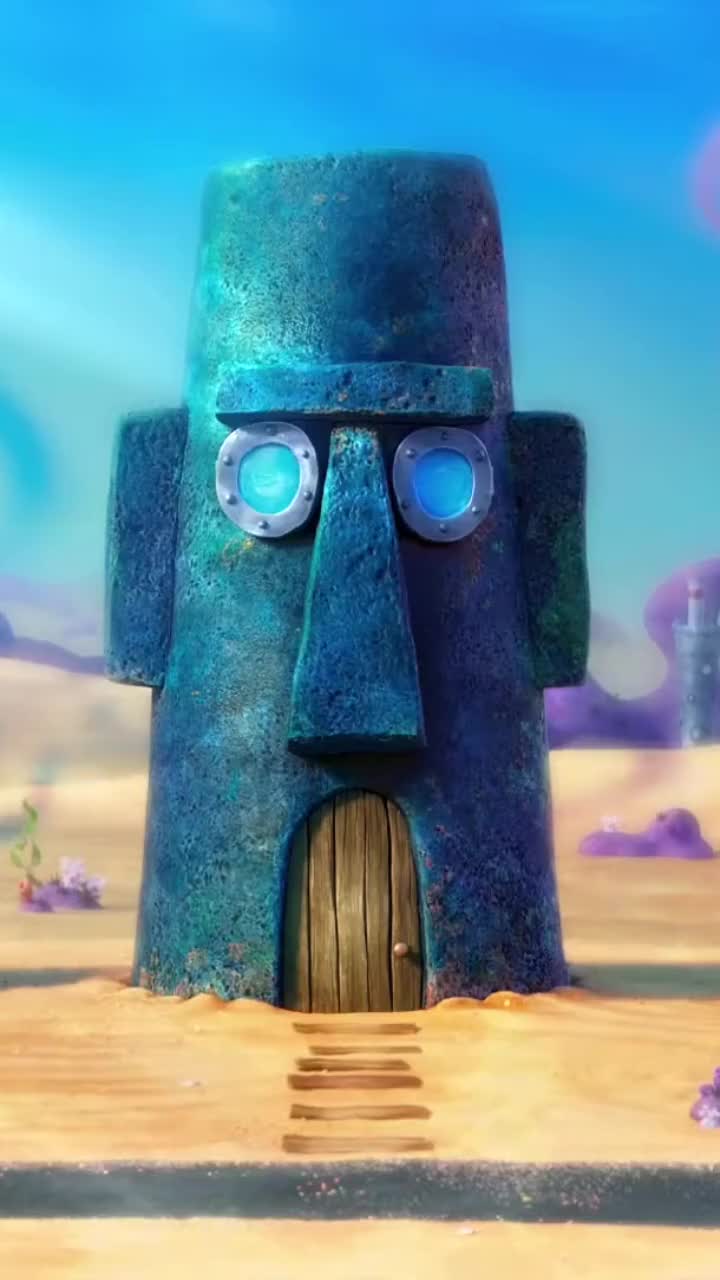 Conch Street (Spongebob) Mobile Live Wallpaper