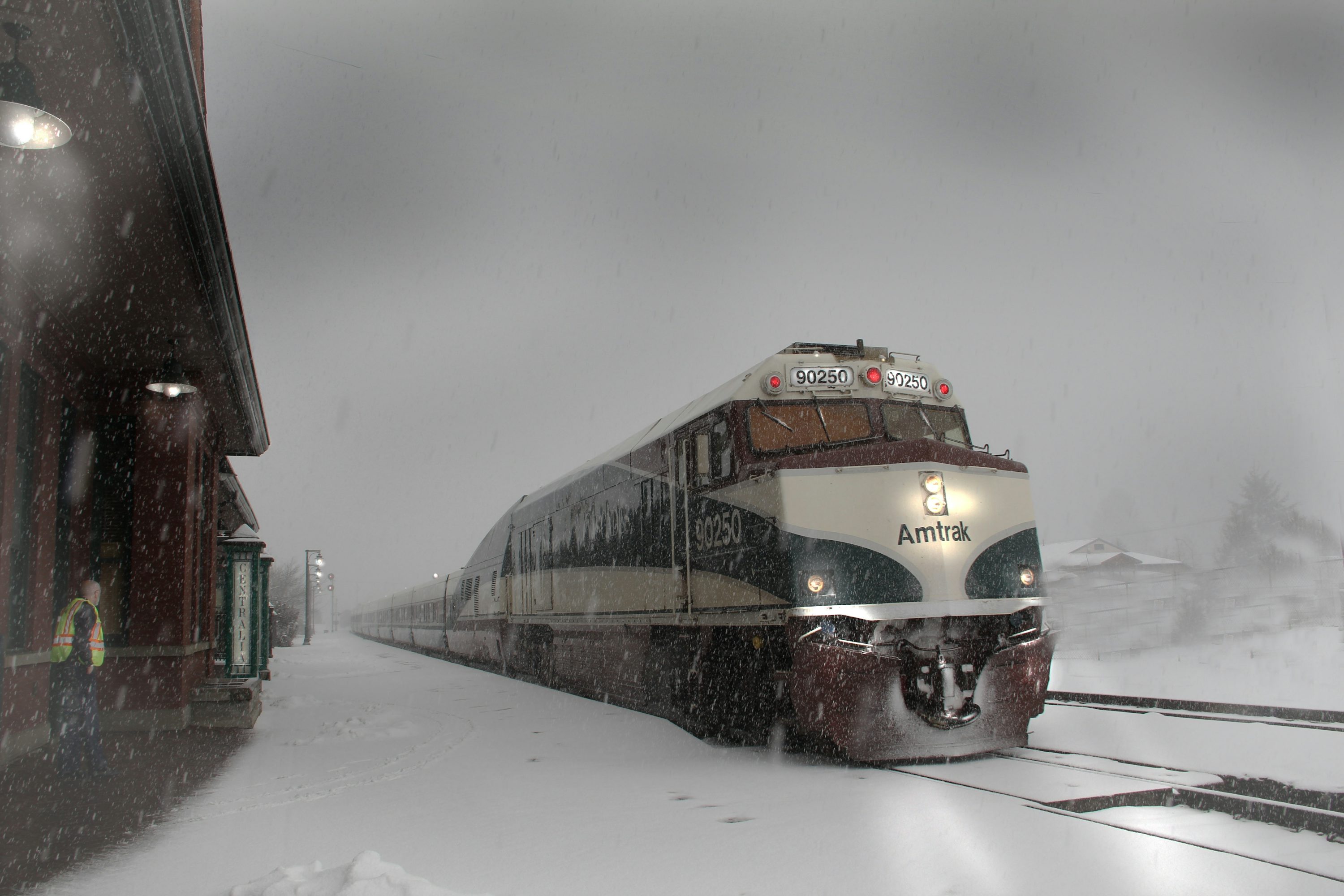 Snow Train Picture. Download Free Image
