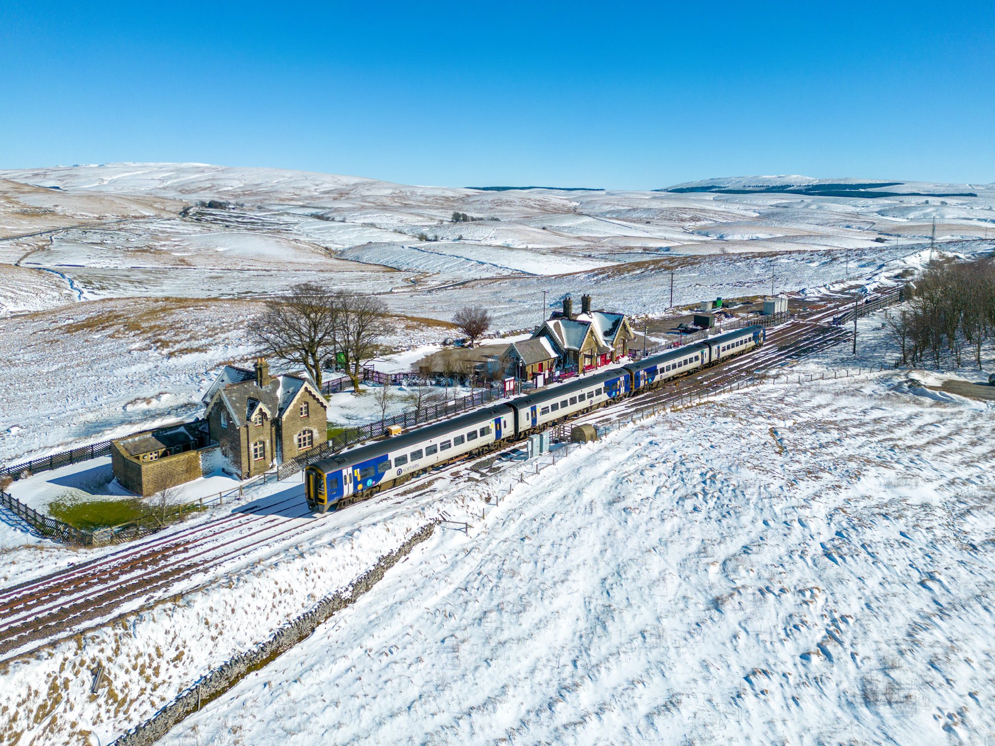 Scenic Rail in Winter Rail Britain