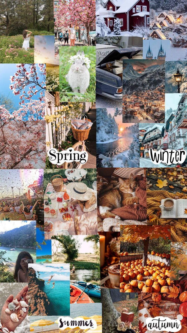 Summer Autumn Winter Spring Wallpapers - Wallpaper Cave