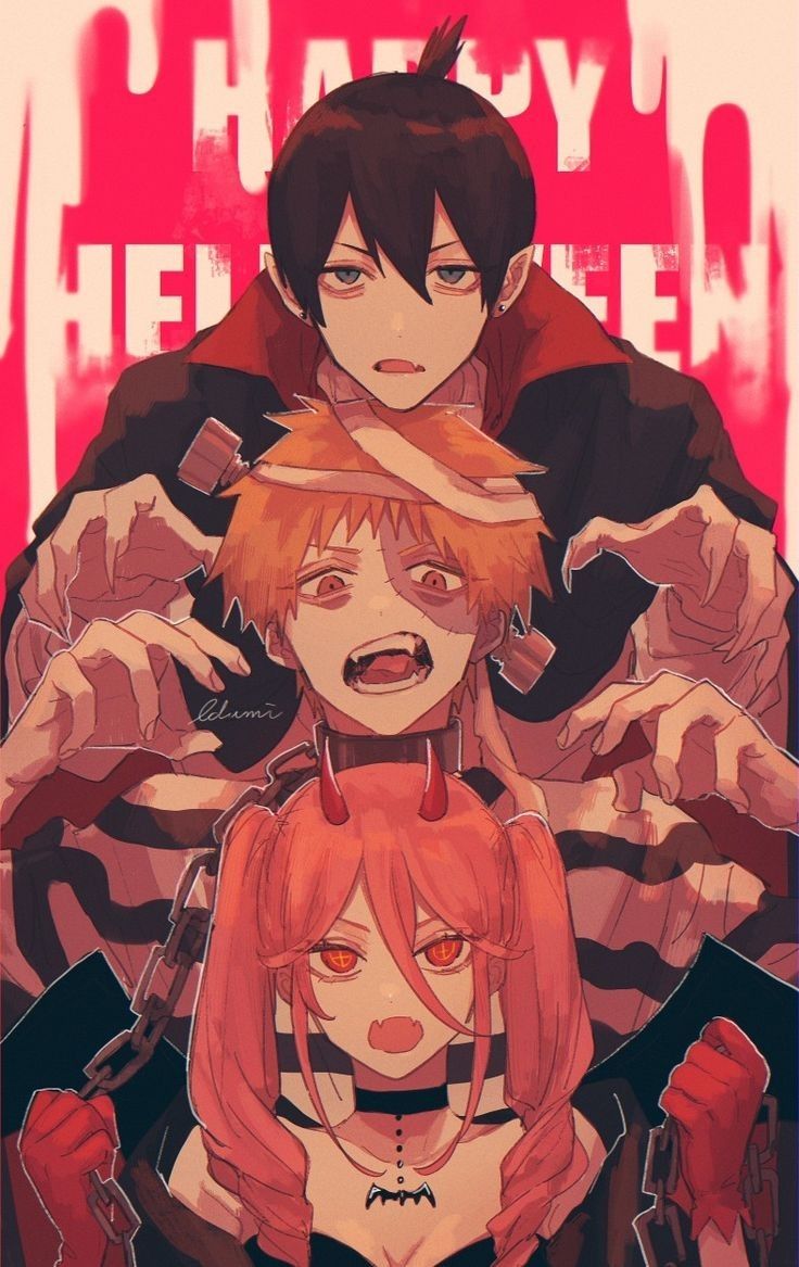 CHAINSAW MAN HALLOWEEN