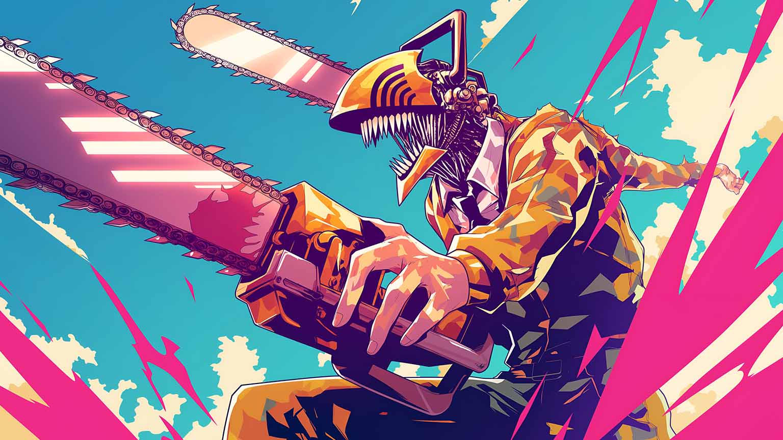 Chainsaw Man Power Celestial Demon Desktop Wallpaper 4K