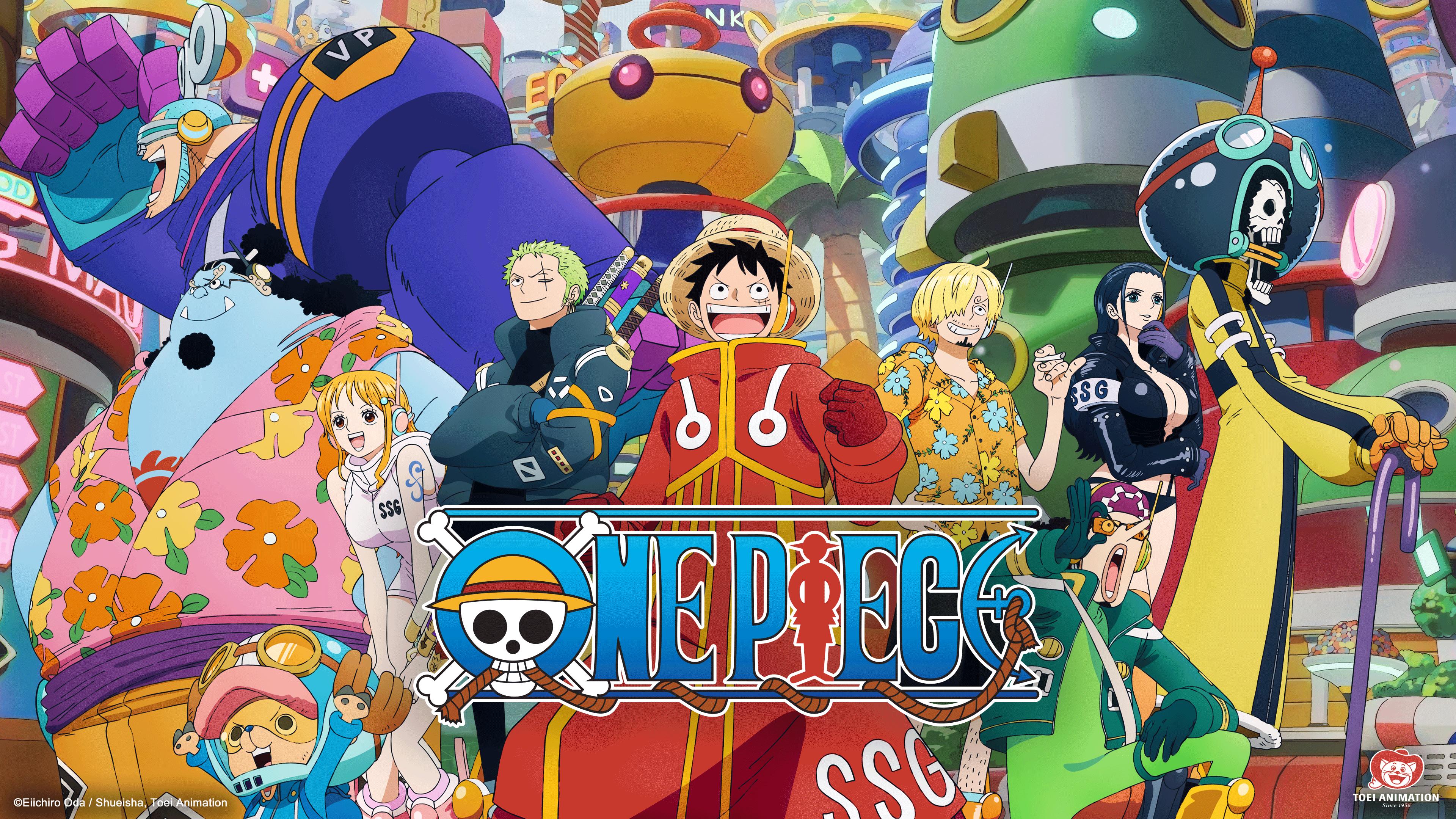 Egghead Arc Wallpaper 4K, One Piece, Season 15