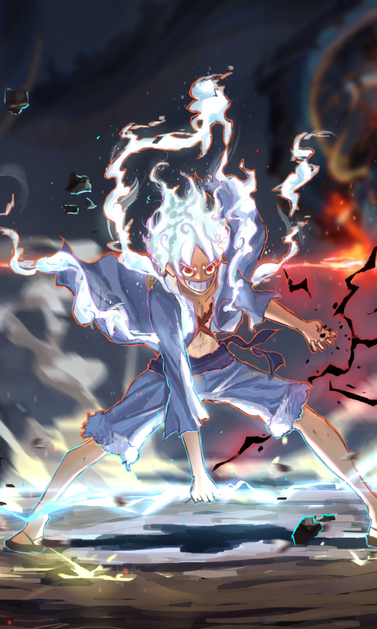 Epic Gear 5 Luffy Phone Wallpaper
