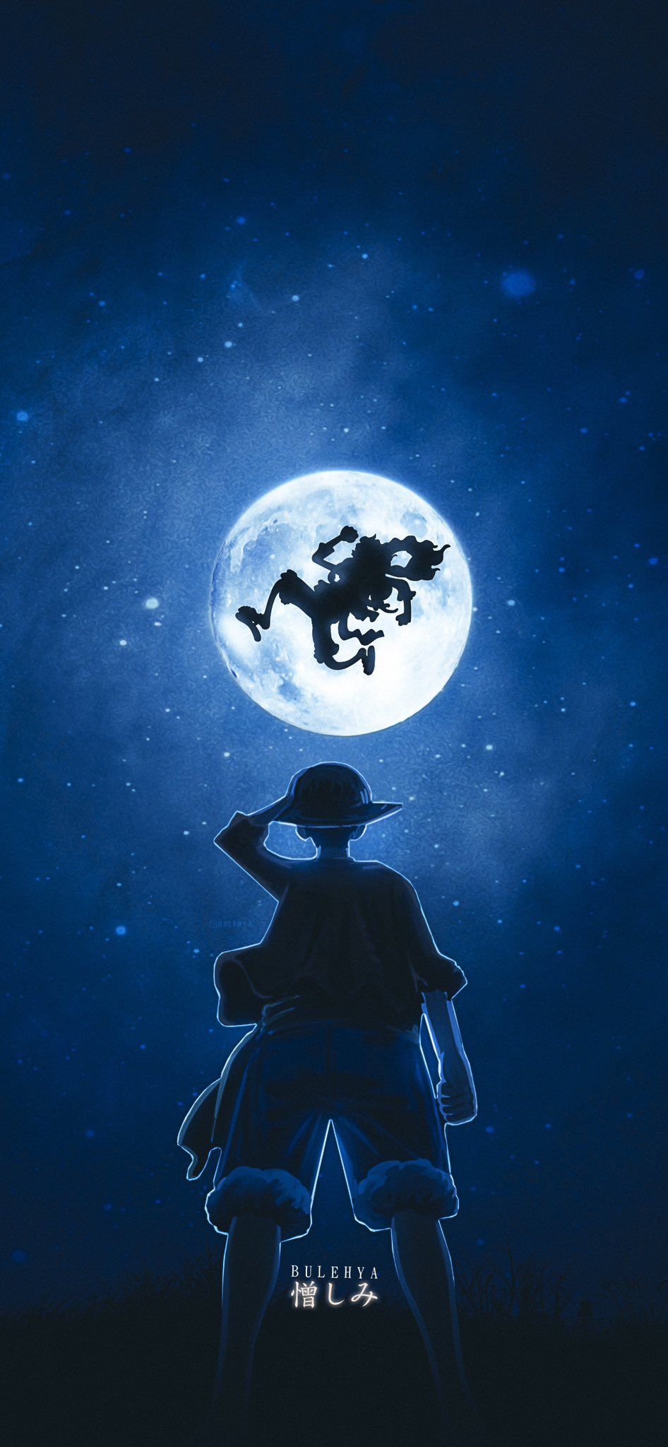 Luffy Gear 5 Moon Wallpaper, HD Luffy Gear 5 Moon Background on WallpaperBat