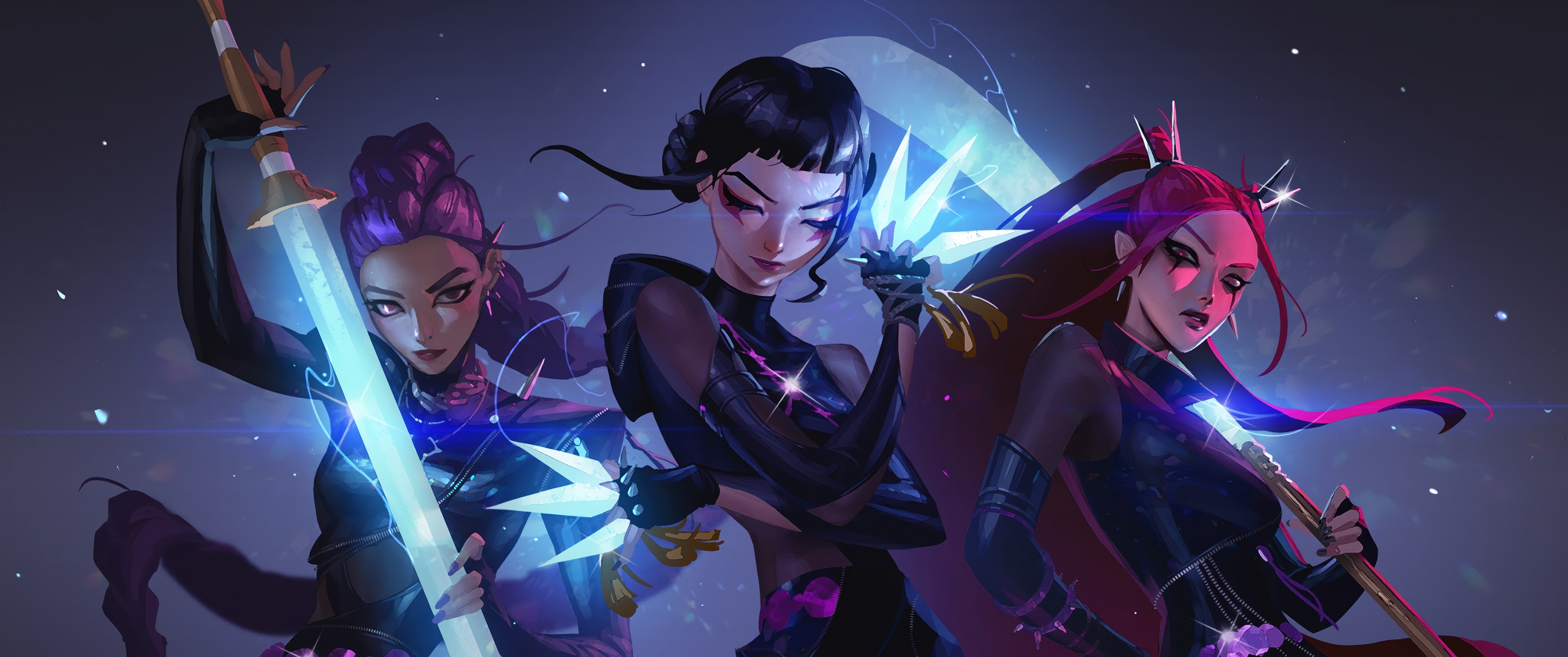 KPop Demon Hunters Wallpaper 4K, Girls, Huntrix, Rumi (Huntrix)