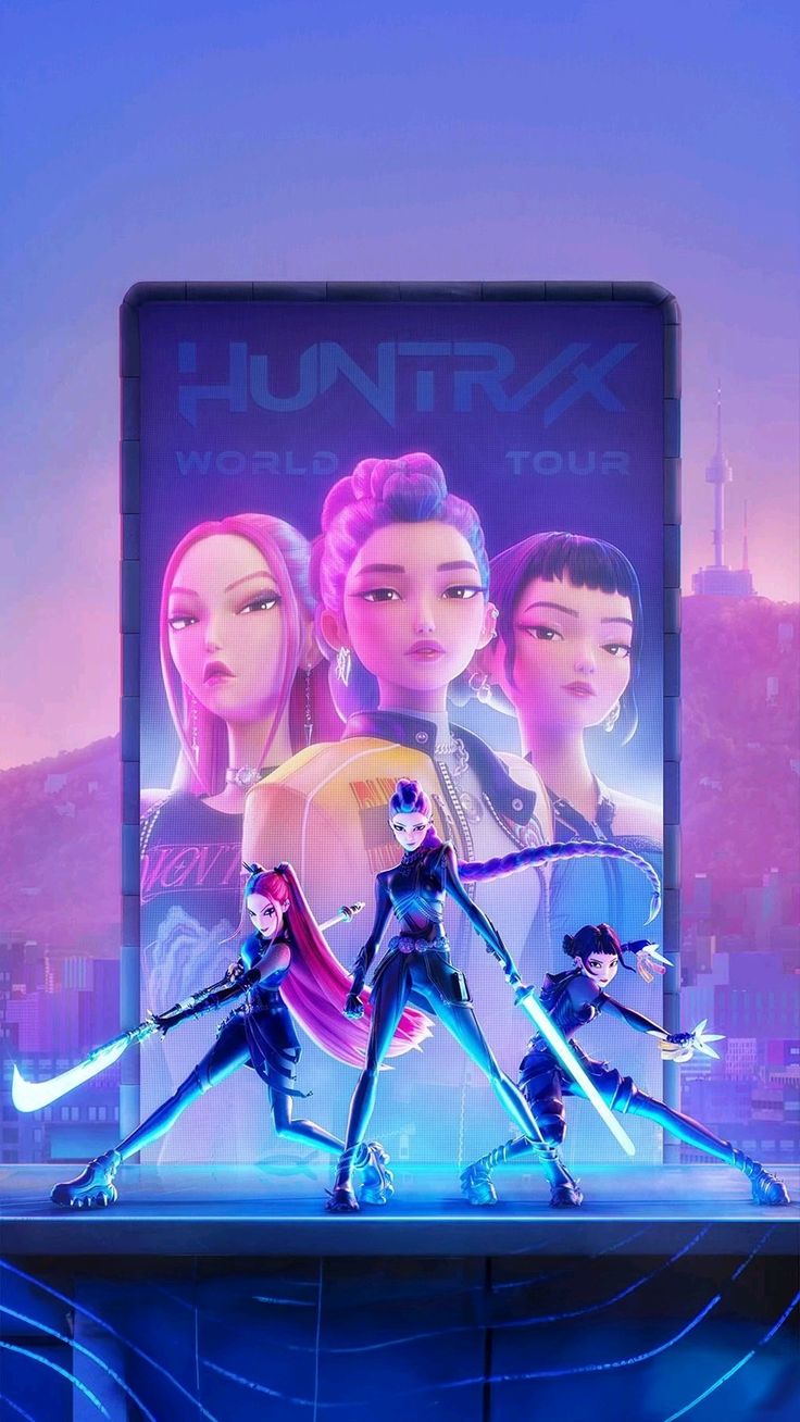 kpop Demon hunters wallpaper