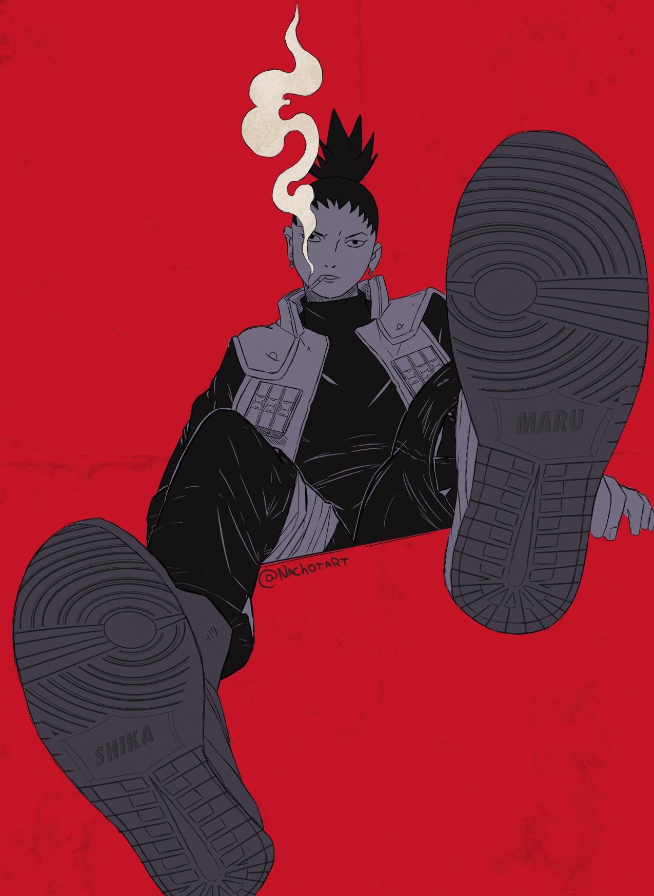 I made a draw of Shikamaru, can be used as wallpaper too I hope you like it!