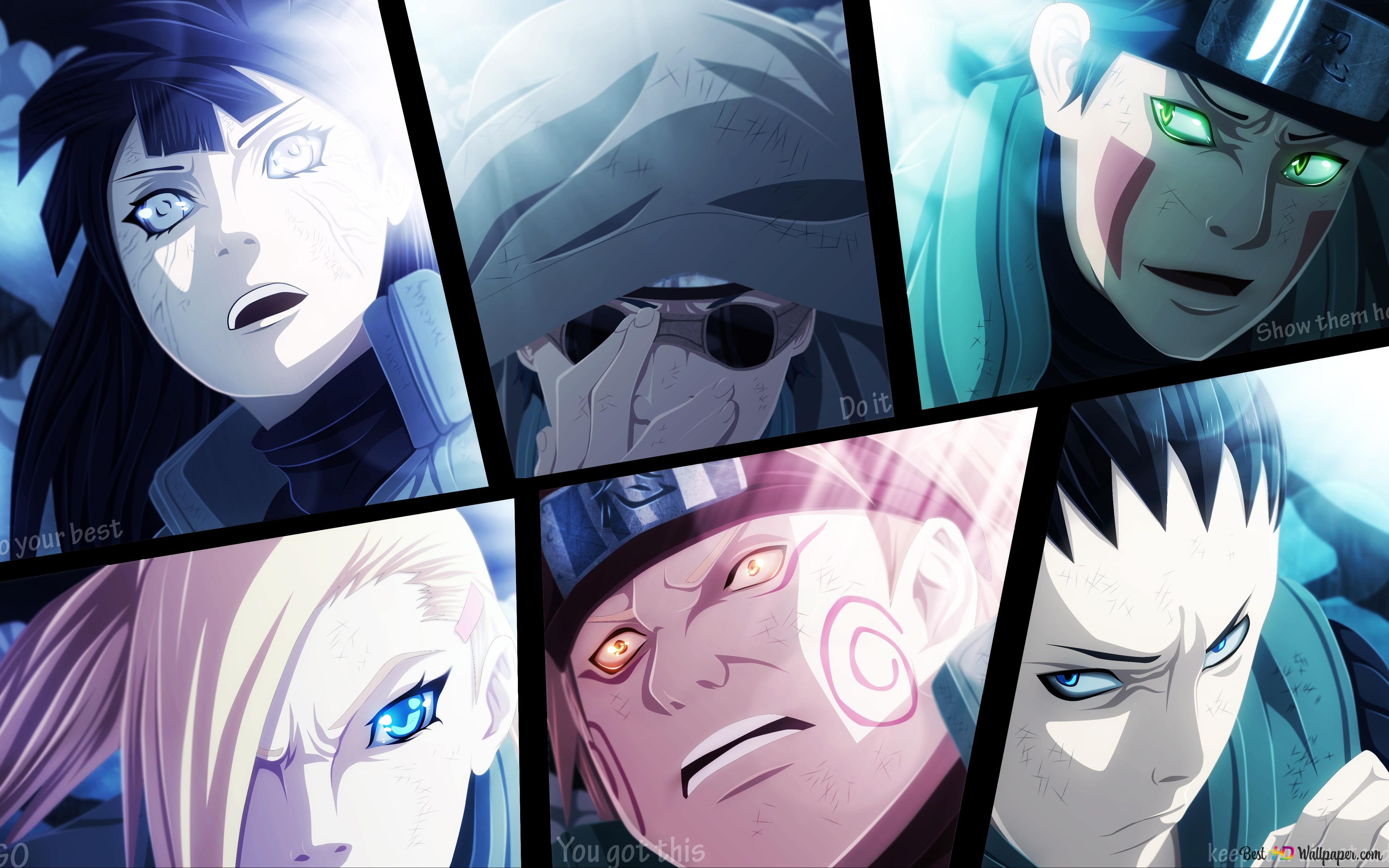 Naruto Shippuden Hyuga, Shikamaru Nara 4K wallpaper download