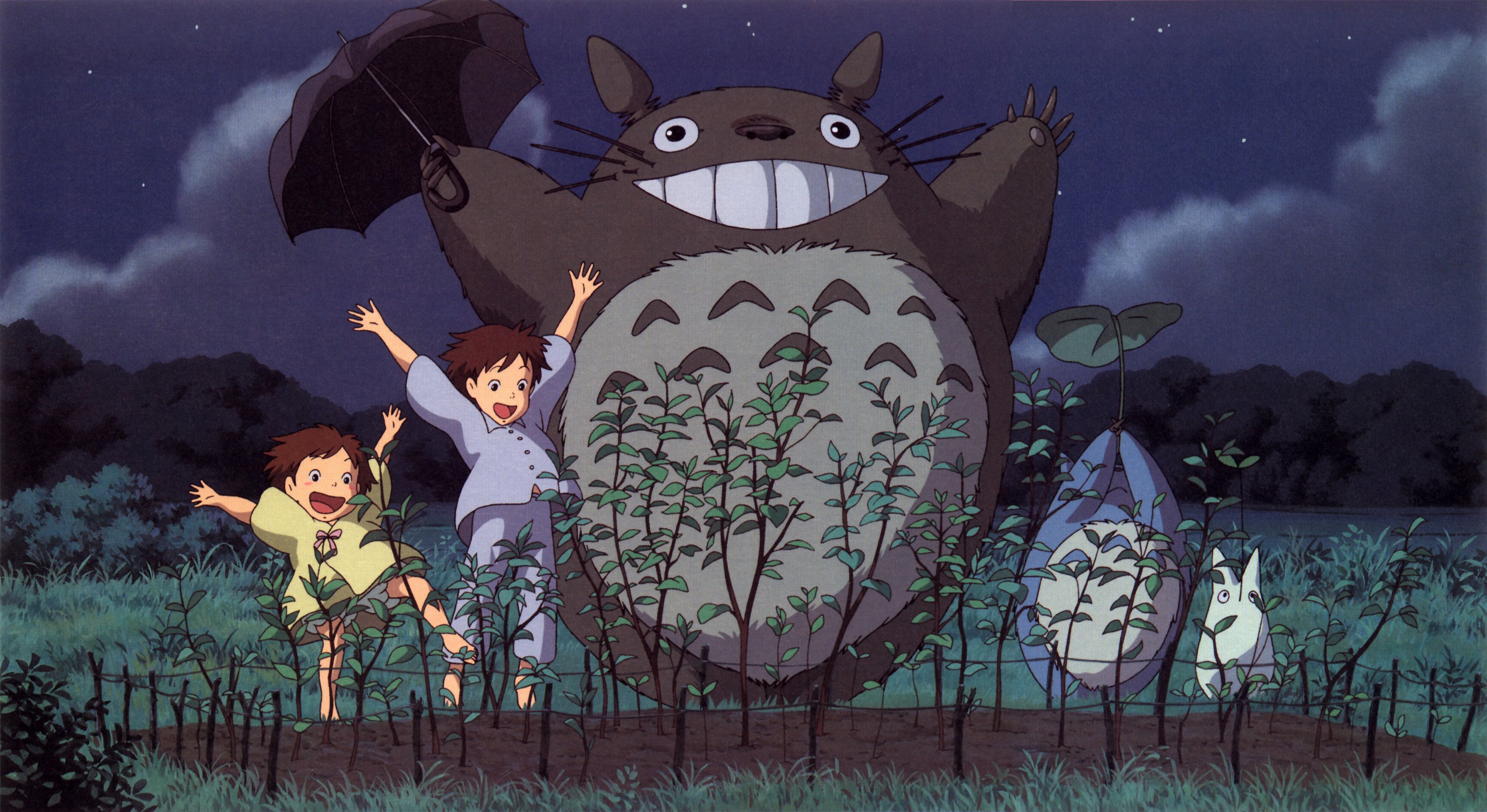 cartoons, Hayao, Miyazaki, Totoro, Animation, My, Neighbour, Totoro, Artwork, Studio, Ghibli, Anime Wallpaper HD / Desktop and Mobile Background