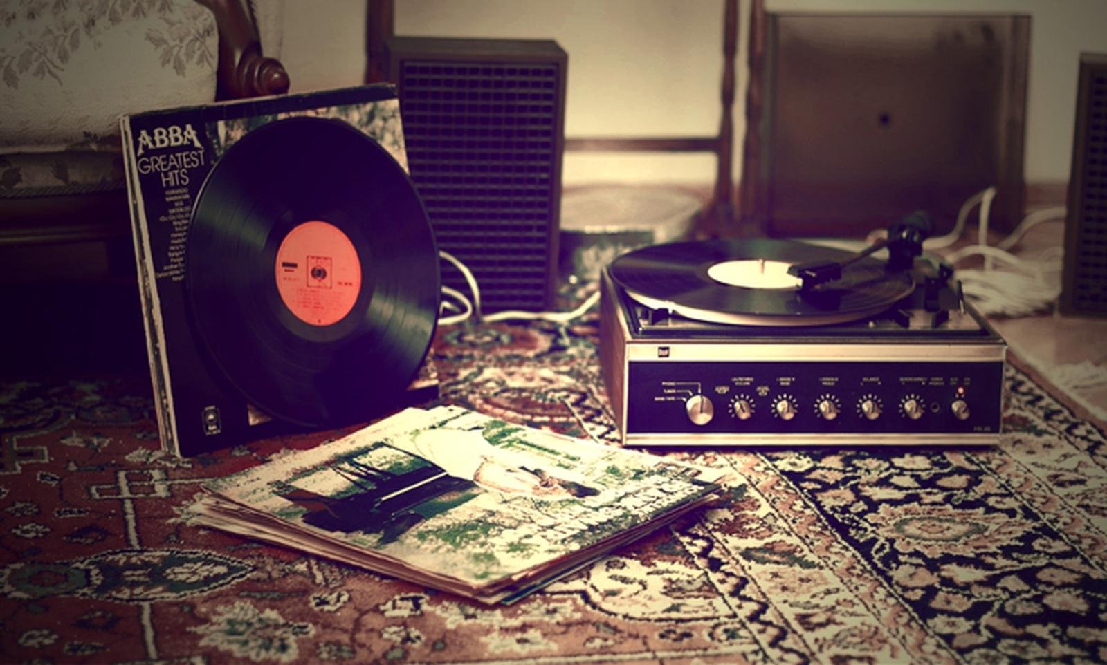 retro, Stereo, Turntable Wallpaper HD / Desktop and Mobile Background