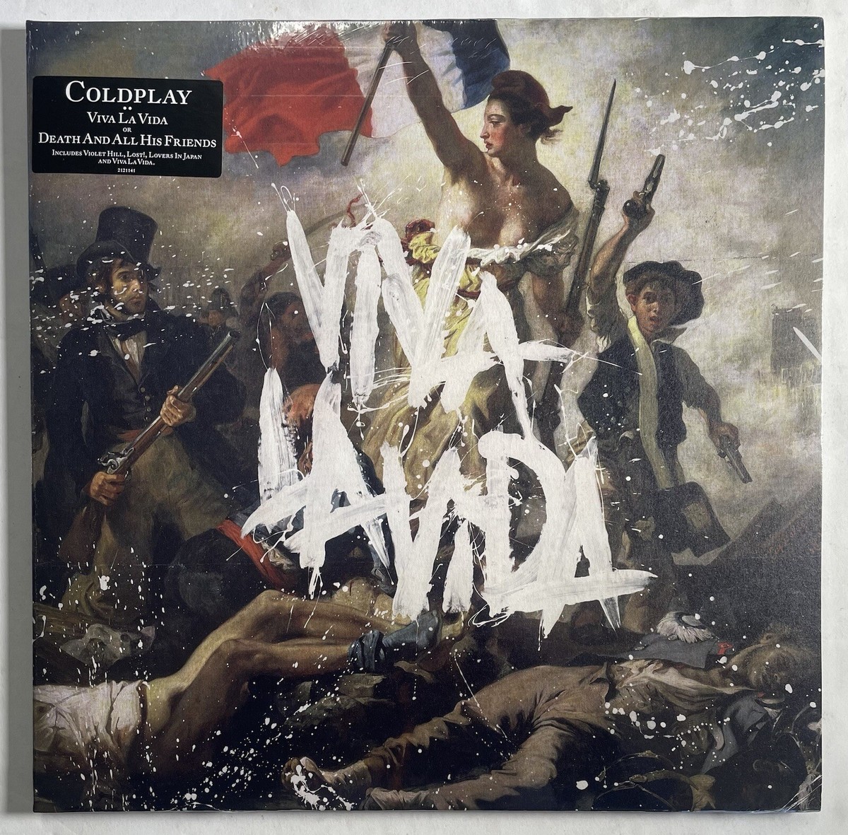 Coldplay La Vida LP Sealed With Hype 2008