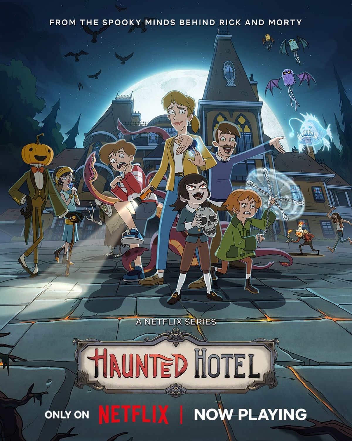 Netflix's Haunted Hotel opens its doors with trailer for adult animated series