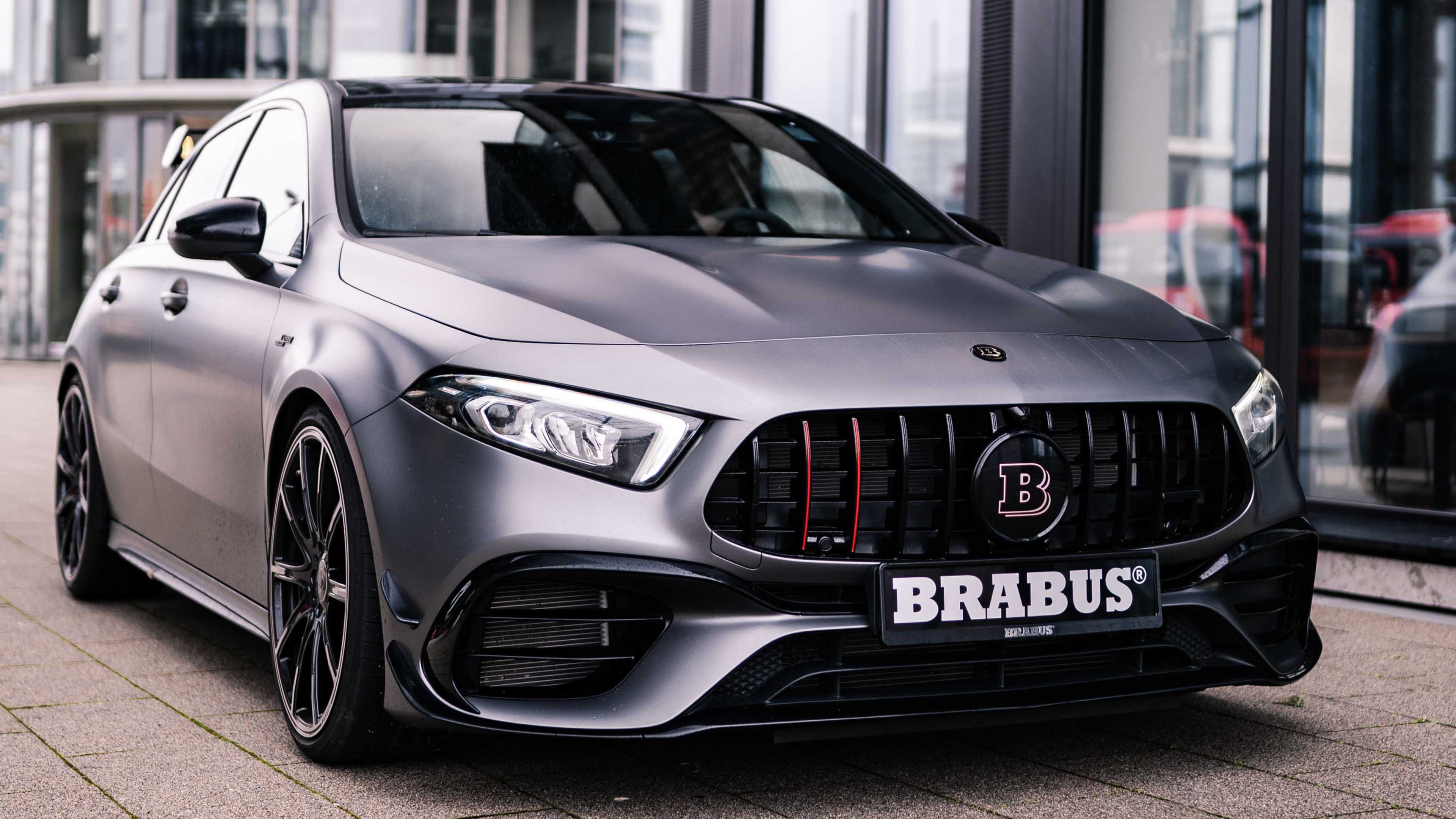 Brabus B45 Wallpaper 4K, Mercedes AMG A45 S, 2021