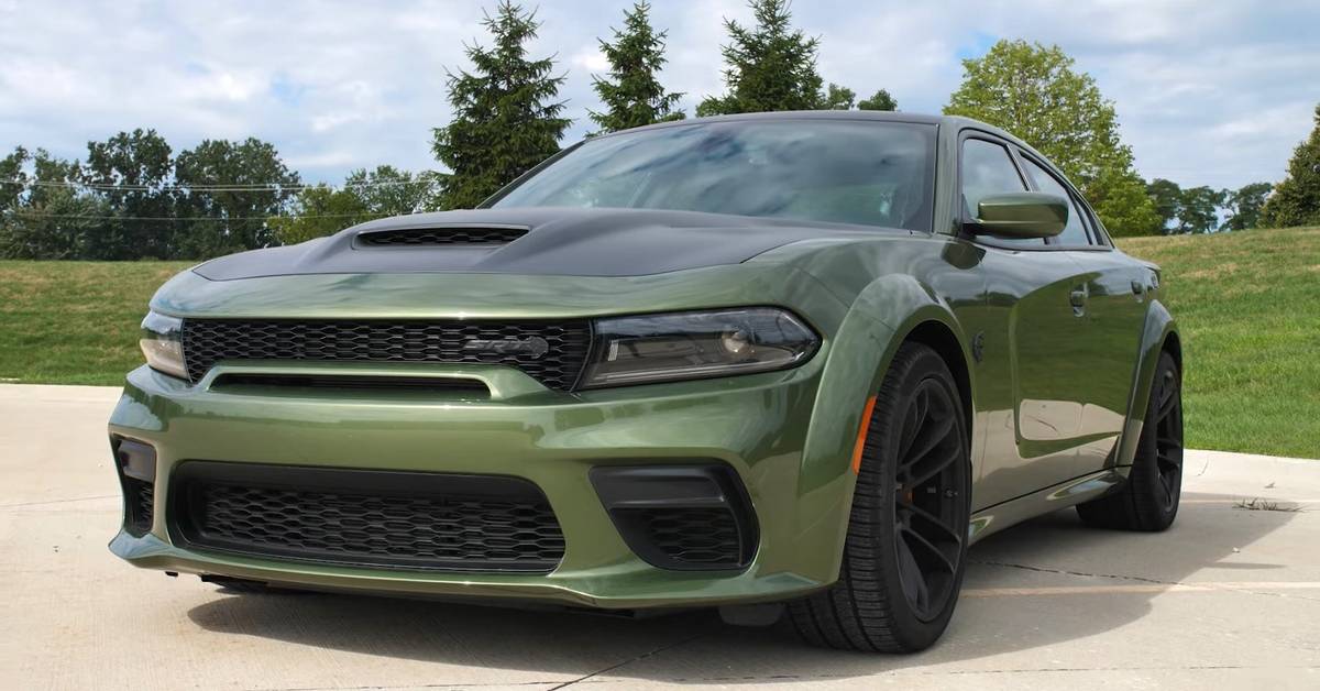 The Dodge Charger Widebody Hellcat Is The Epitome Of Excess And Ridiculousness