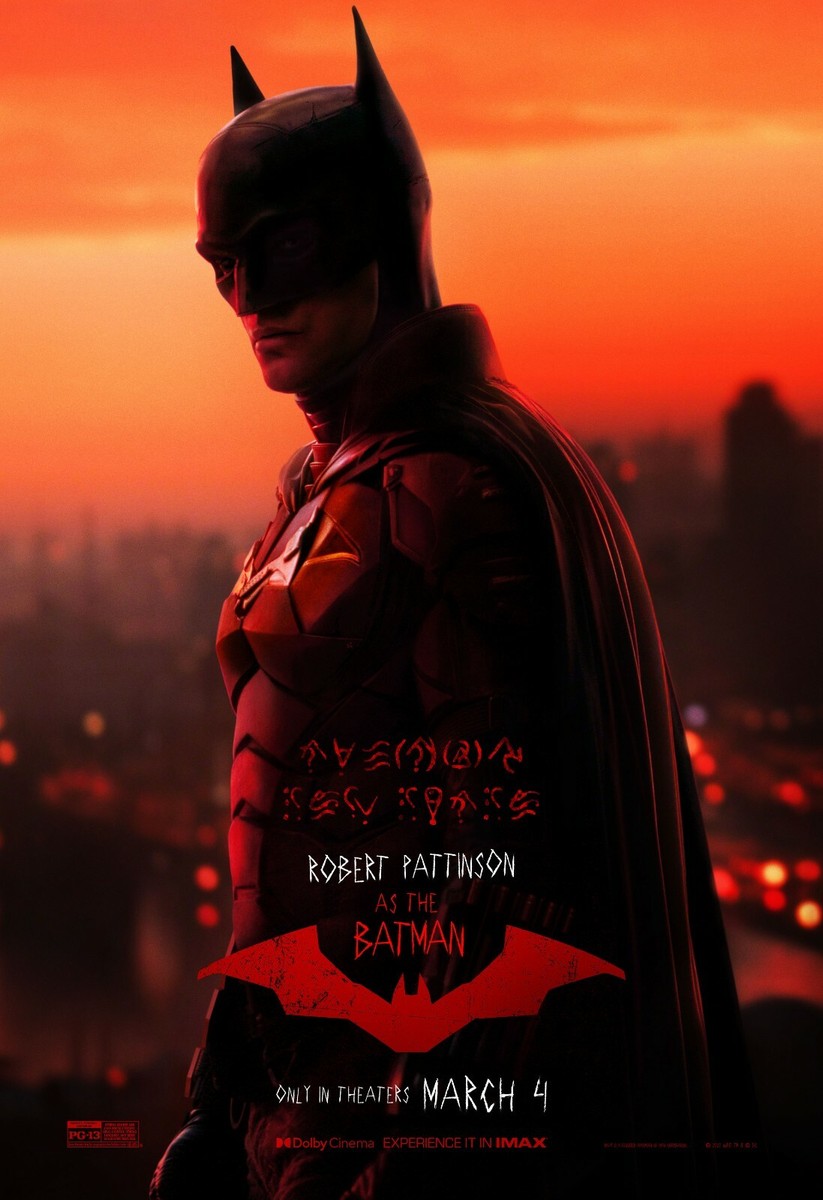 The Batman movie poster (hh) x 17