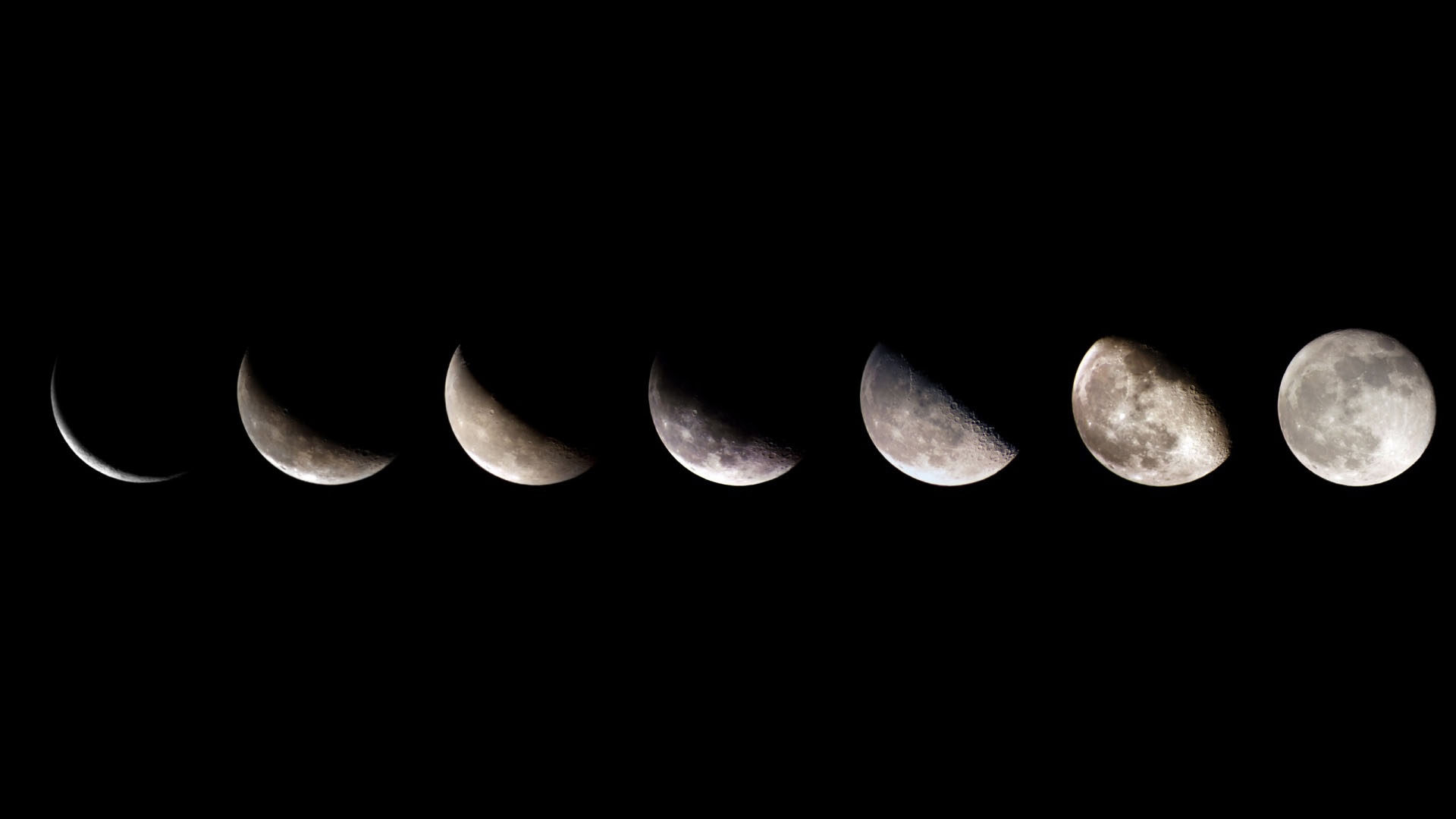 Moon Sequence MacBook Air Wallpaper Download