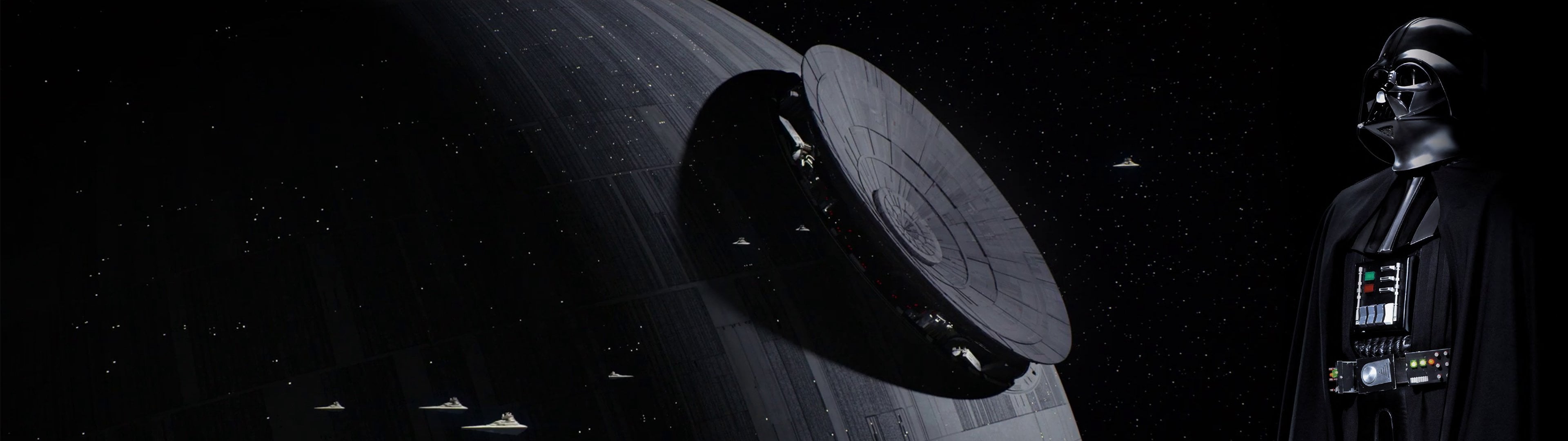 Just a few Rogue One Dual Monitor Wallpaper I made [3840 x 1080]