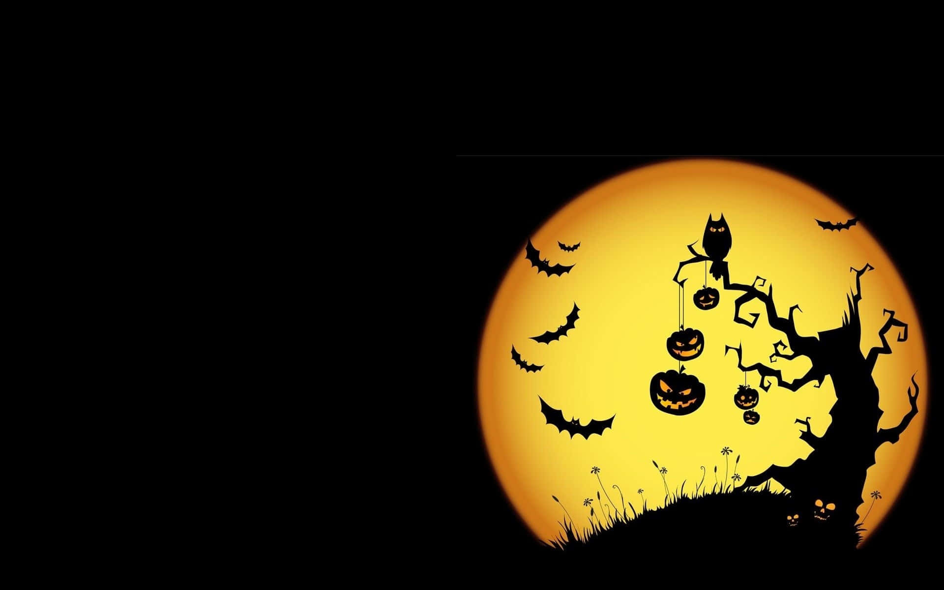 Download Full Moon Halloween Macbook Wallpaper
