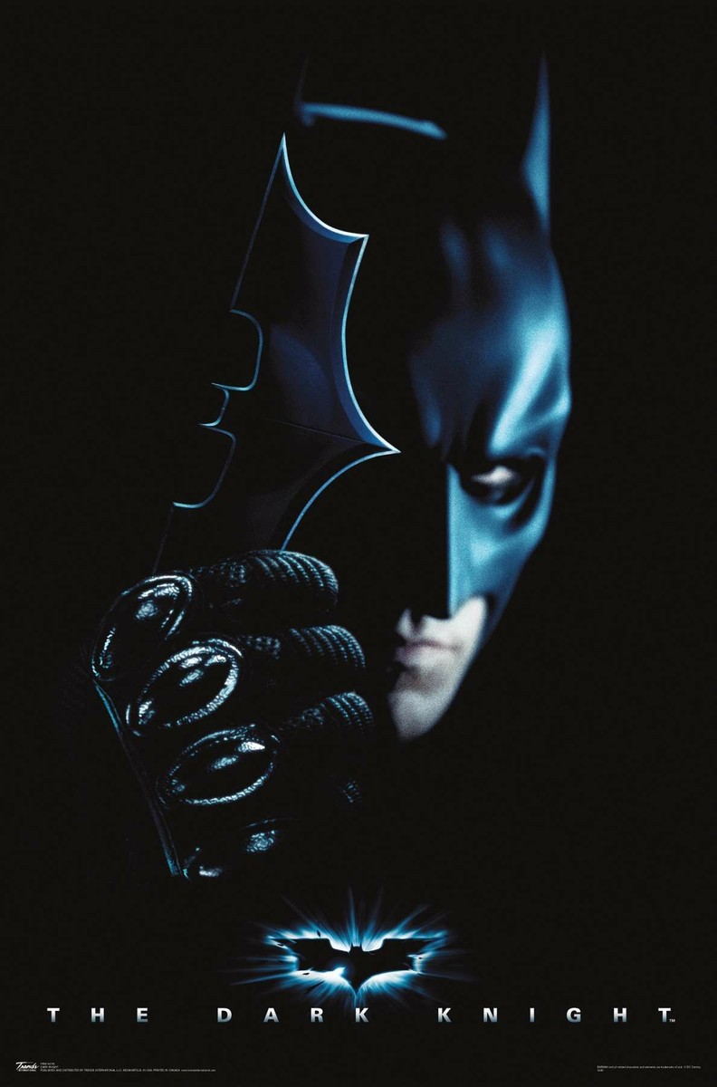 DC Comics Movie Dark Knight with Batarang Poster