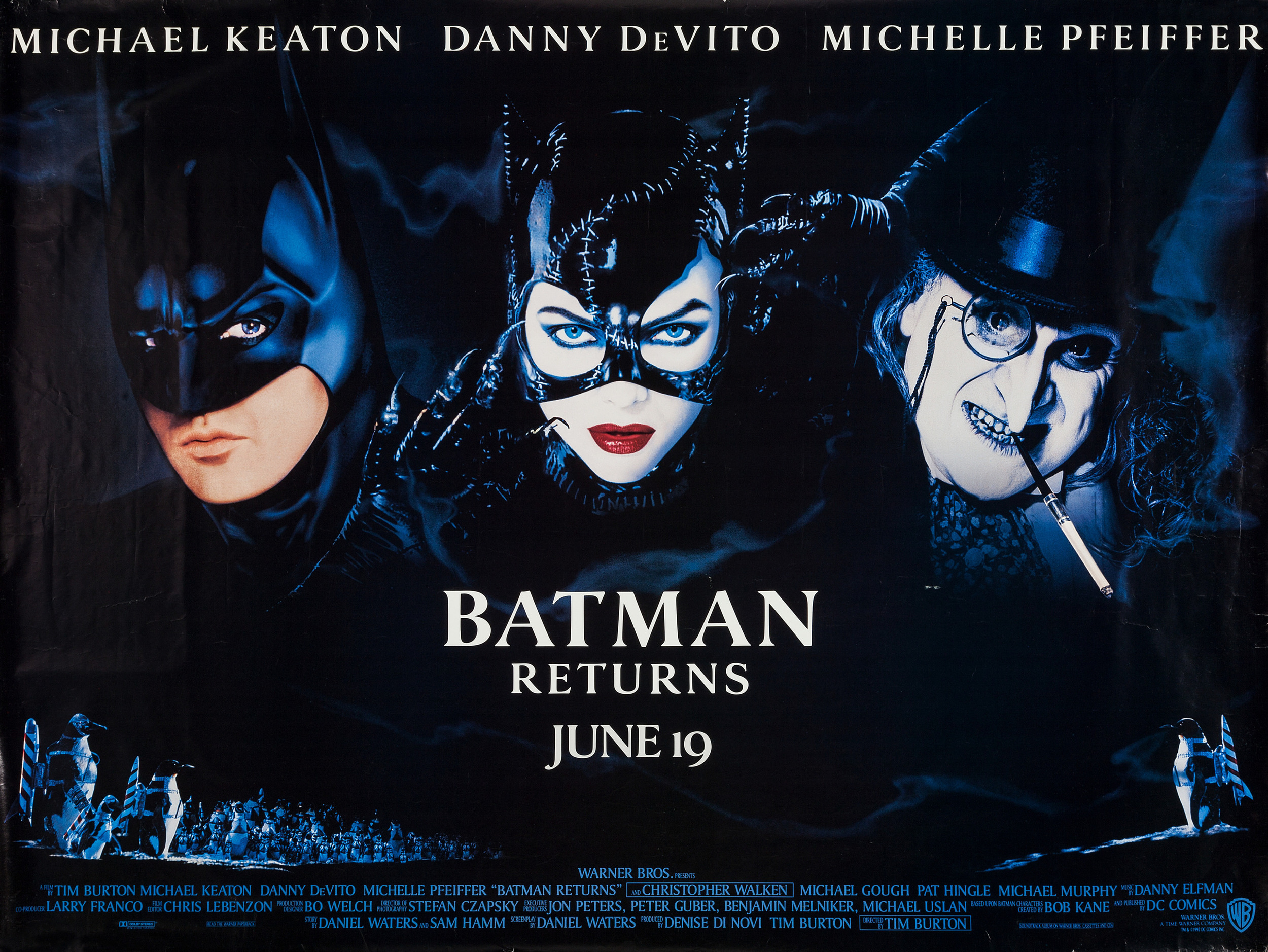 Batman Returns ( of 8): Mega Sized Movie Poster Image