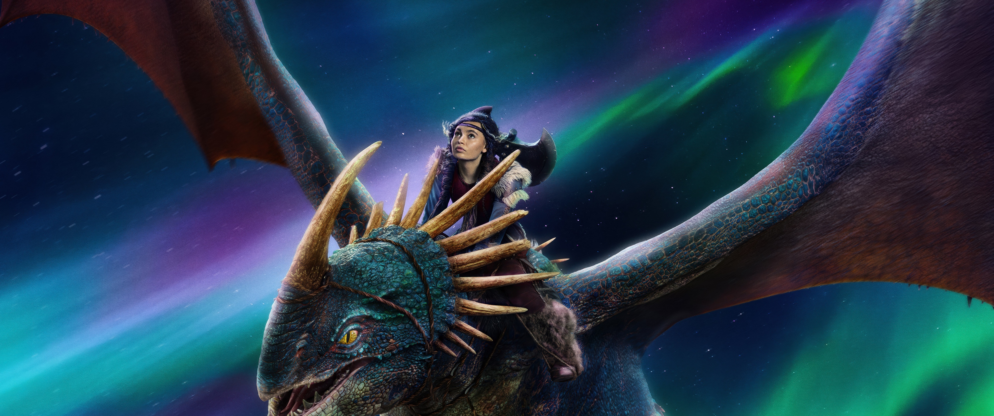 Stormfly Wallpaper 4K, How to Train Your Dragon