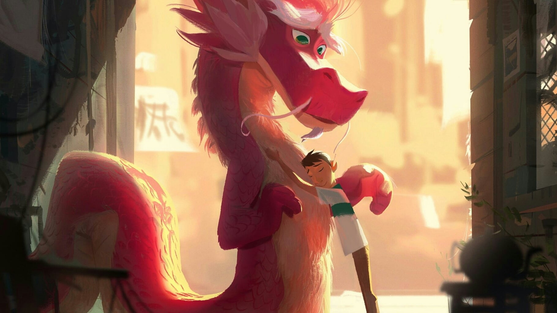 Wish Dragon Wallpaper