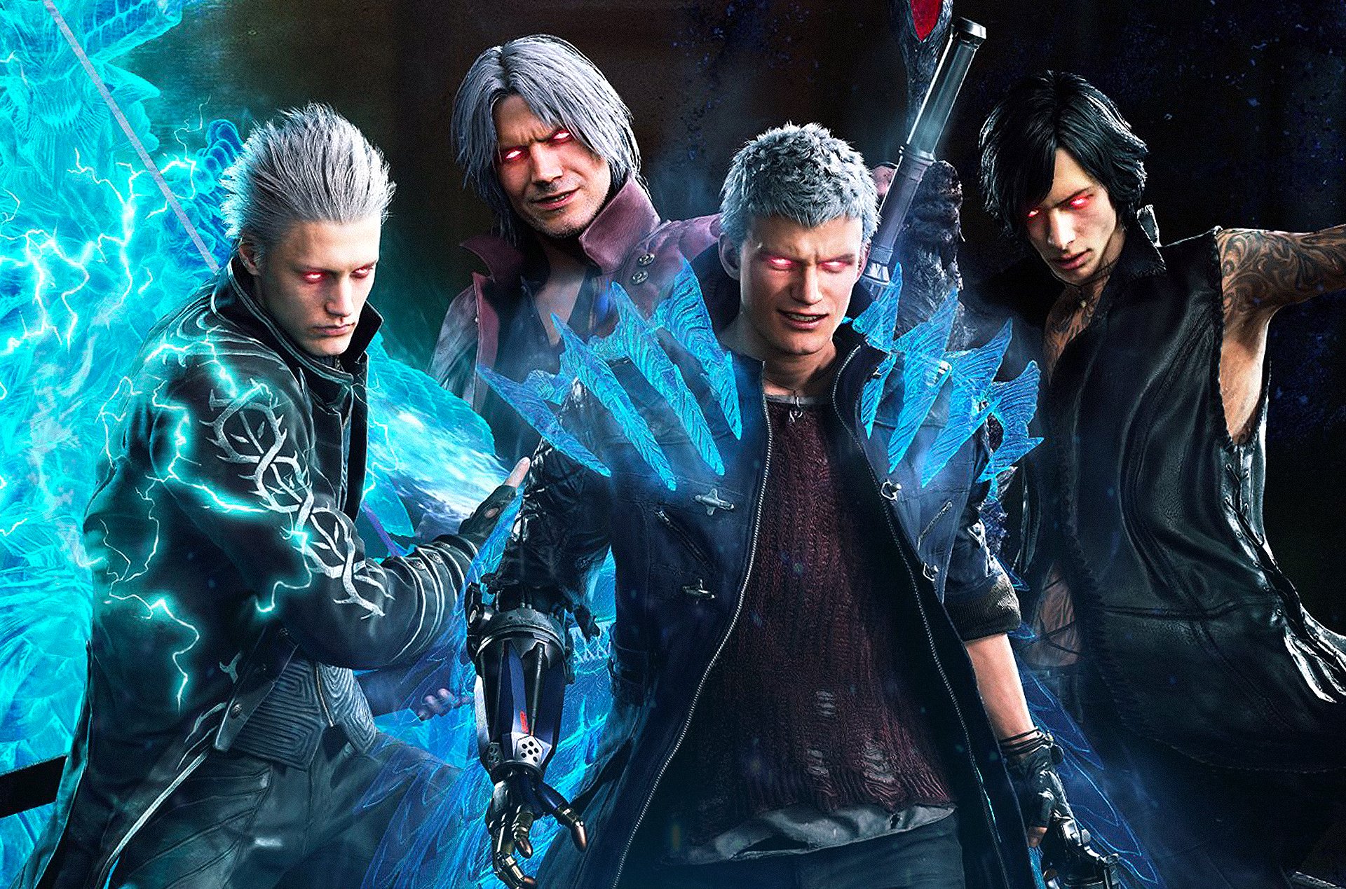 John F. Dong. Anichess Super Devil Hunters in HD! Grab it and use it as your wallpaper to get the Super version of yourselves! #DevilMayCry5 #DMC5 #VERGIL