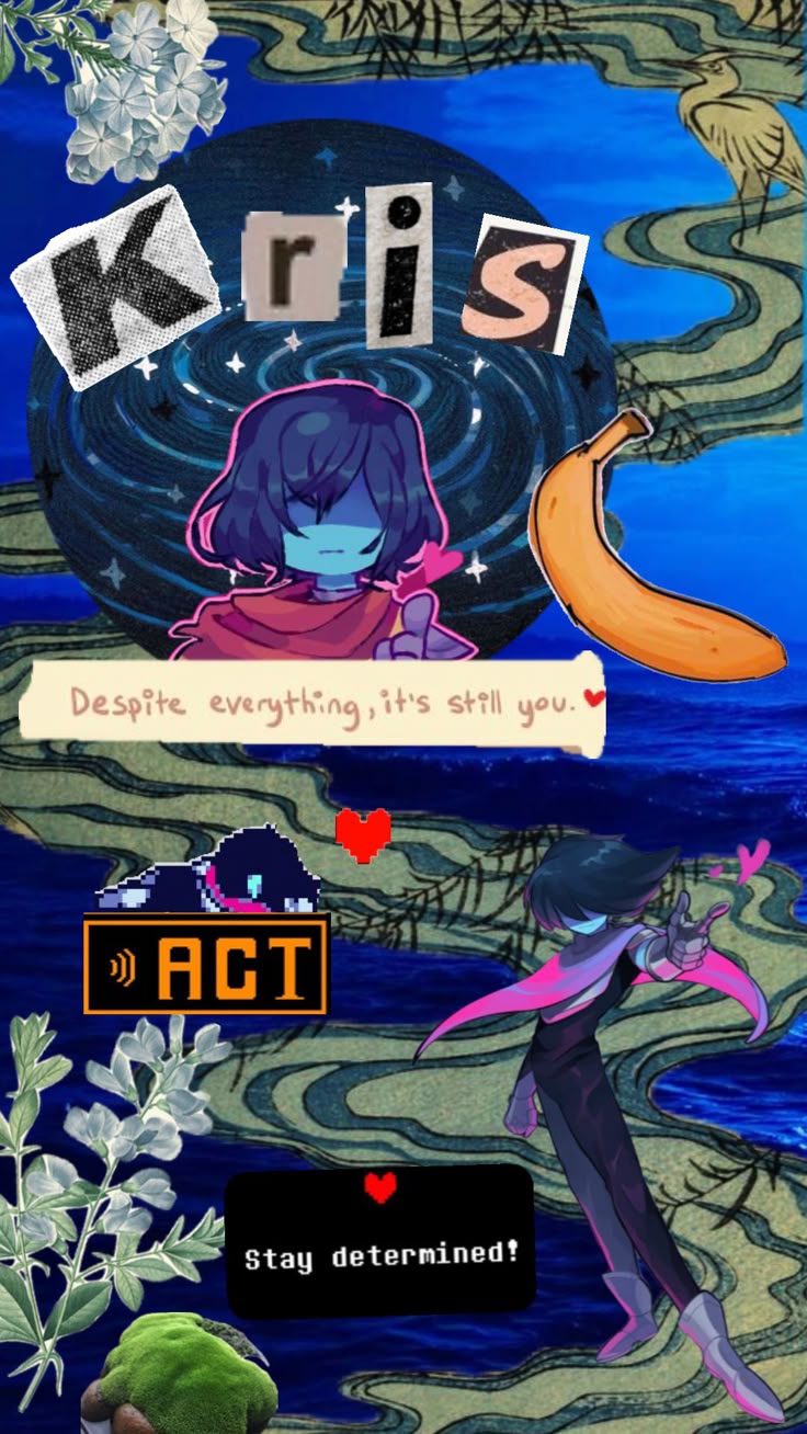 Kris deltarune wallpaper. Cute wallpaper, Undertale funny, Wallpaper