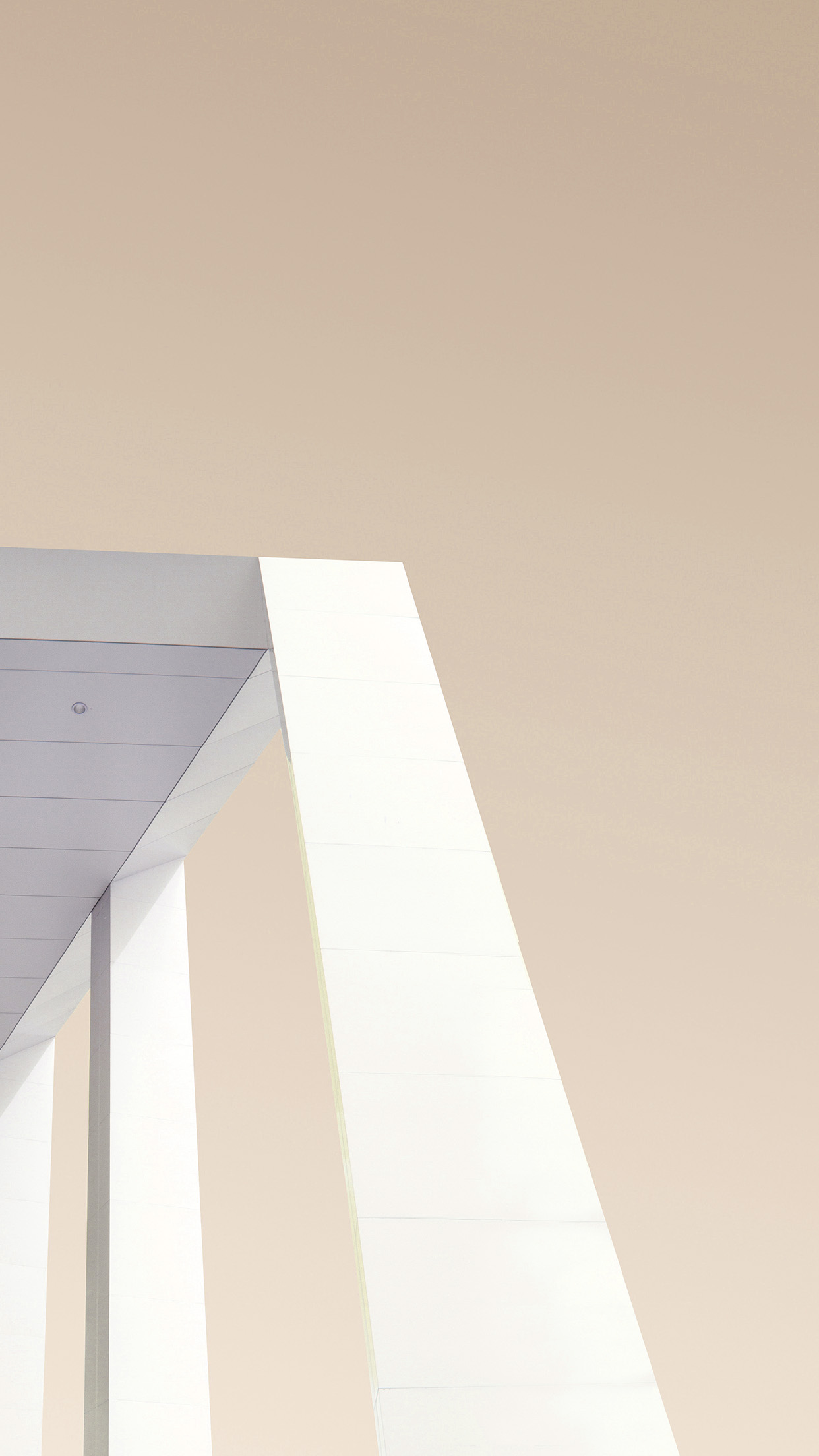 iPhone X wallpaper. simple architecture beige pattern background