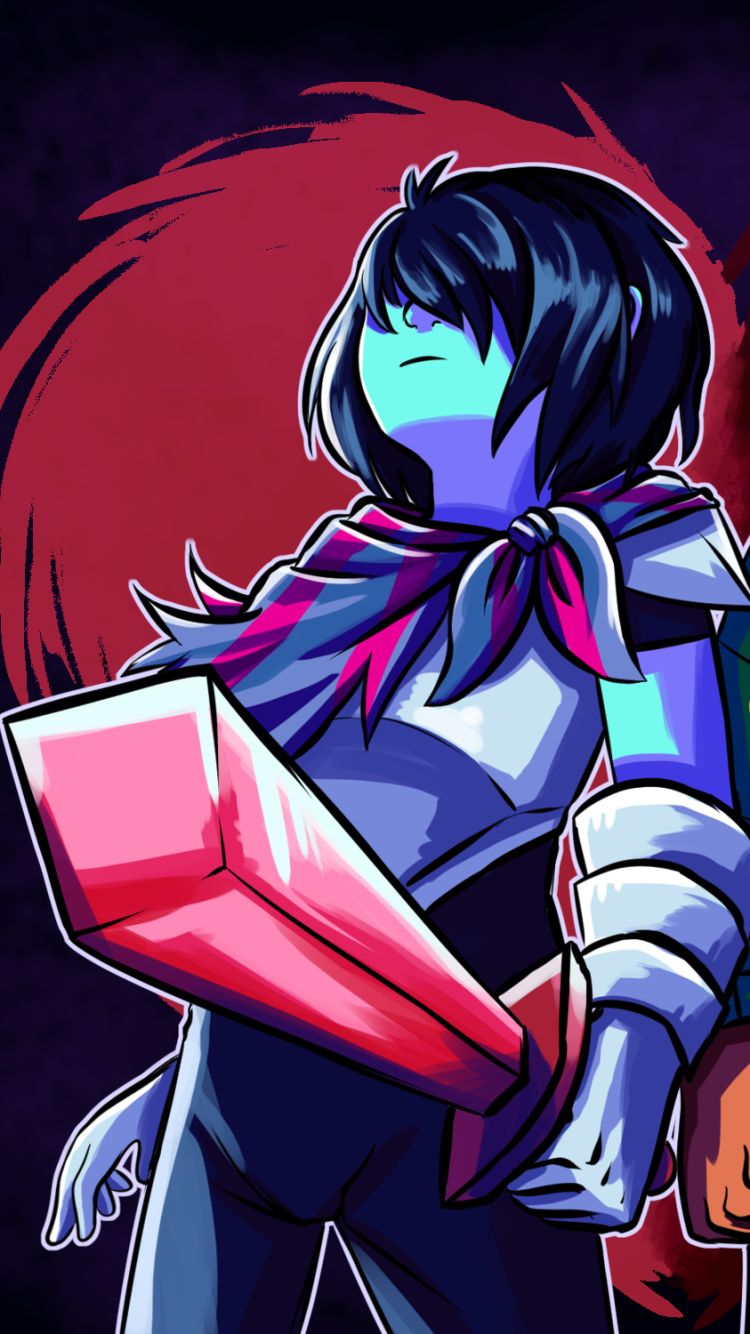 Phone wallpaper: Video Game, Deltarune, Kris (Deltarune) 1393401