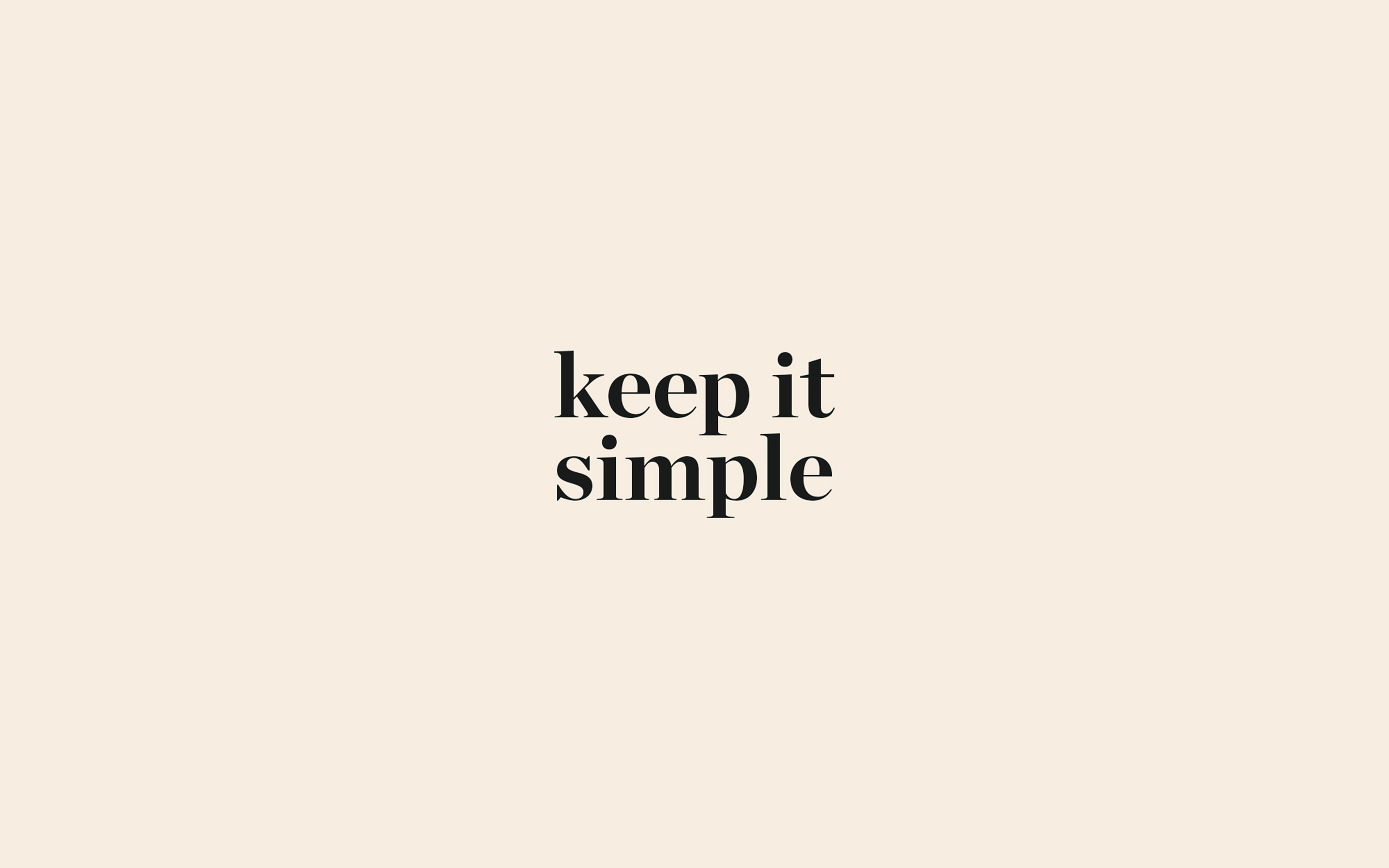 I Love Papers. keep it simple word quote beige illustration art