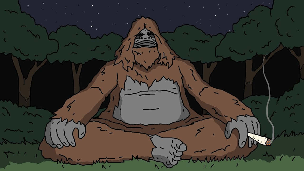 Sassy The Sasquatch Wallpaper