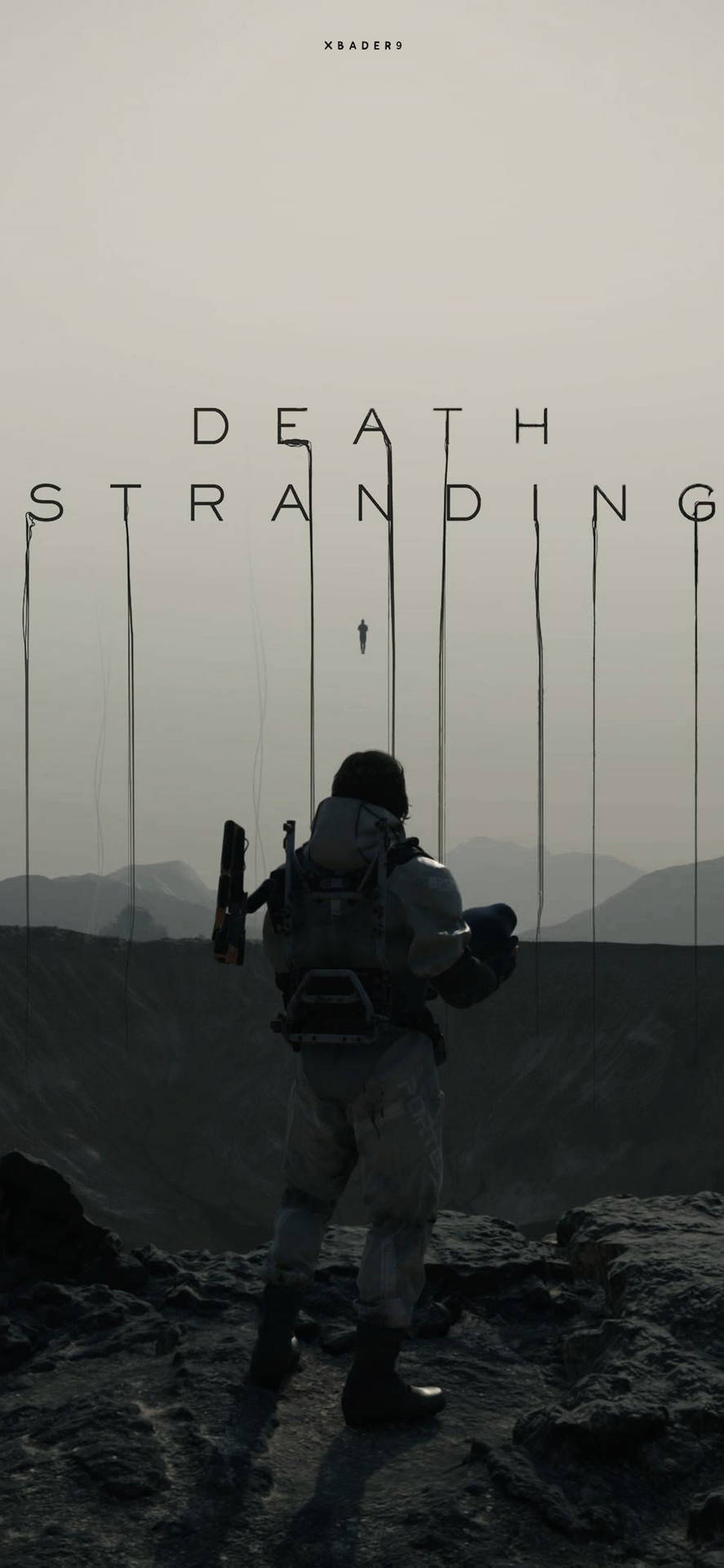 Download Death Stranding Sam Back View iPhone Wallpaper