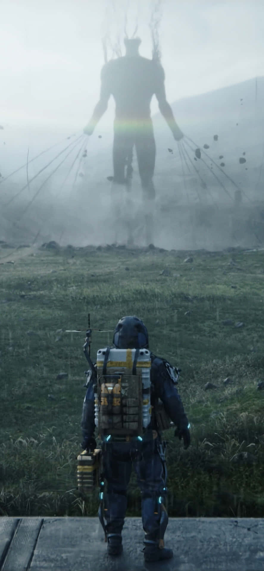 iPhone Xs Death Stranding Background