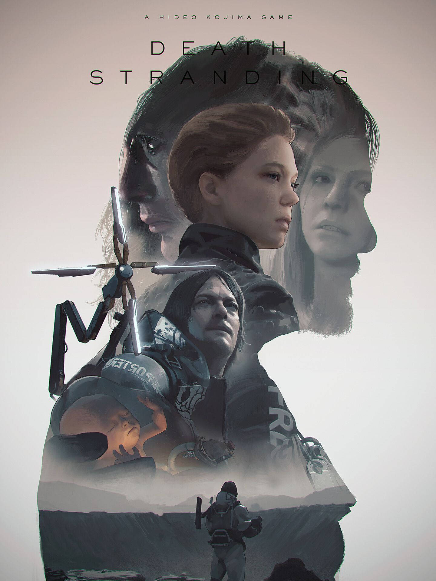 Download Death Stranding Concept Poster iPhone Wallpaper